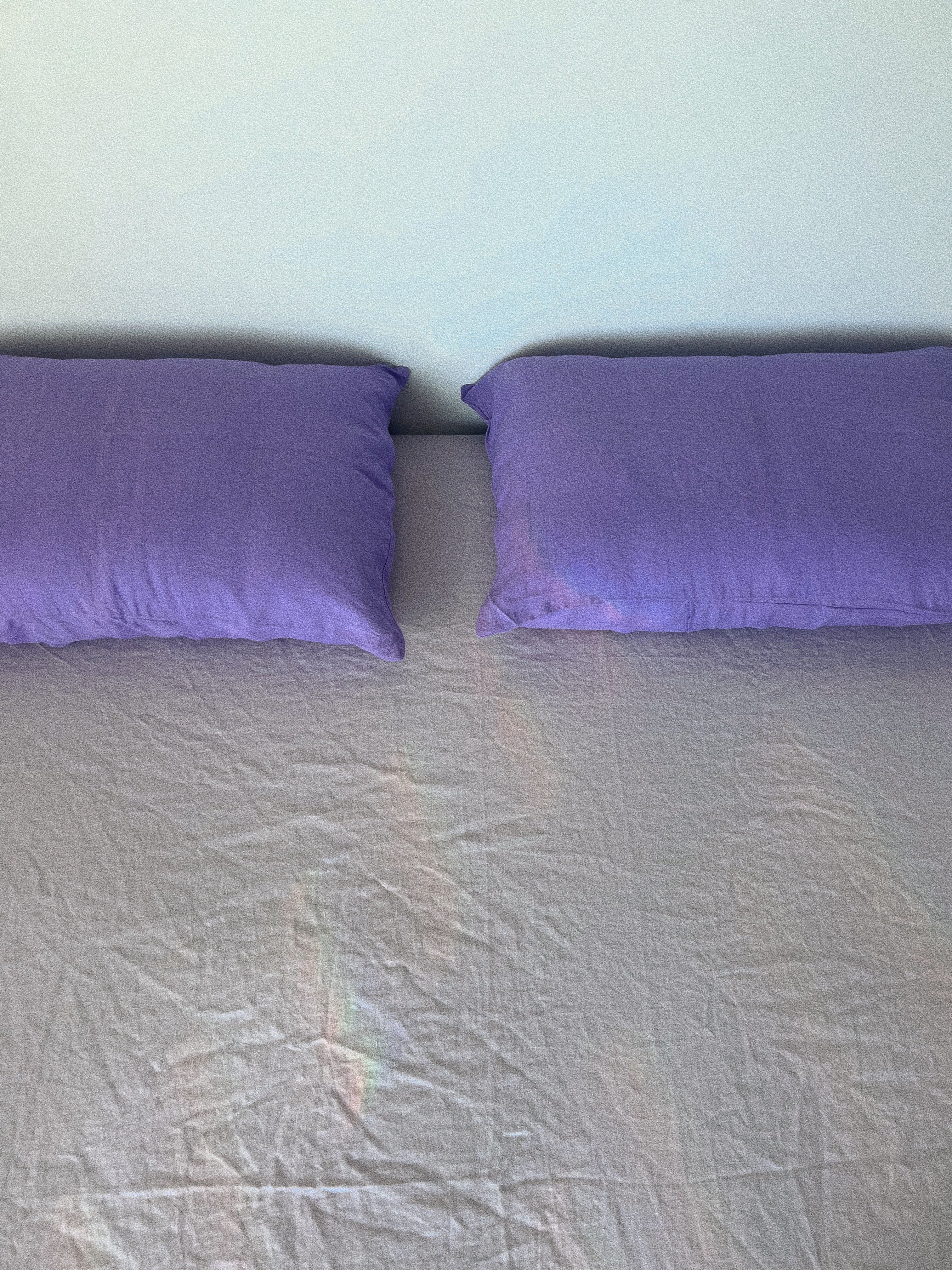 pillowslip set .lavender linen