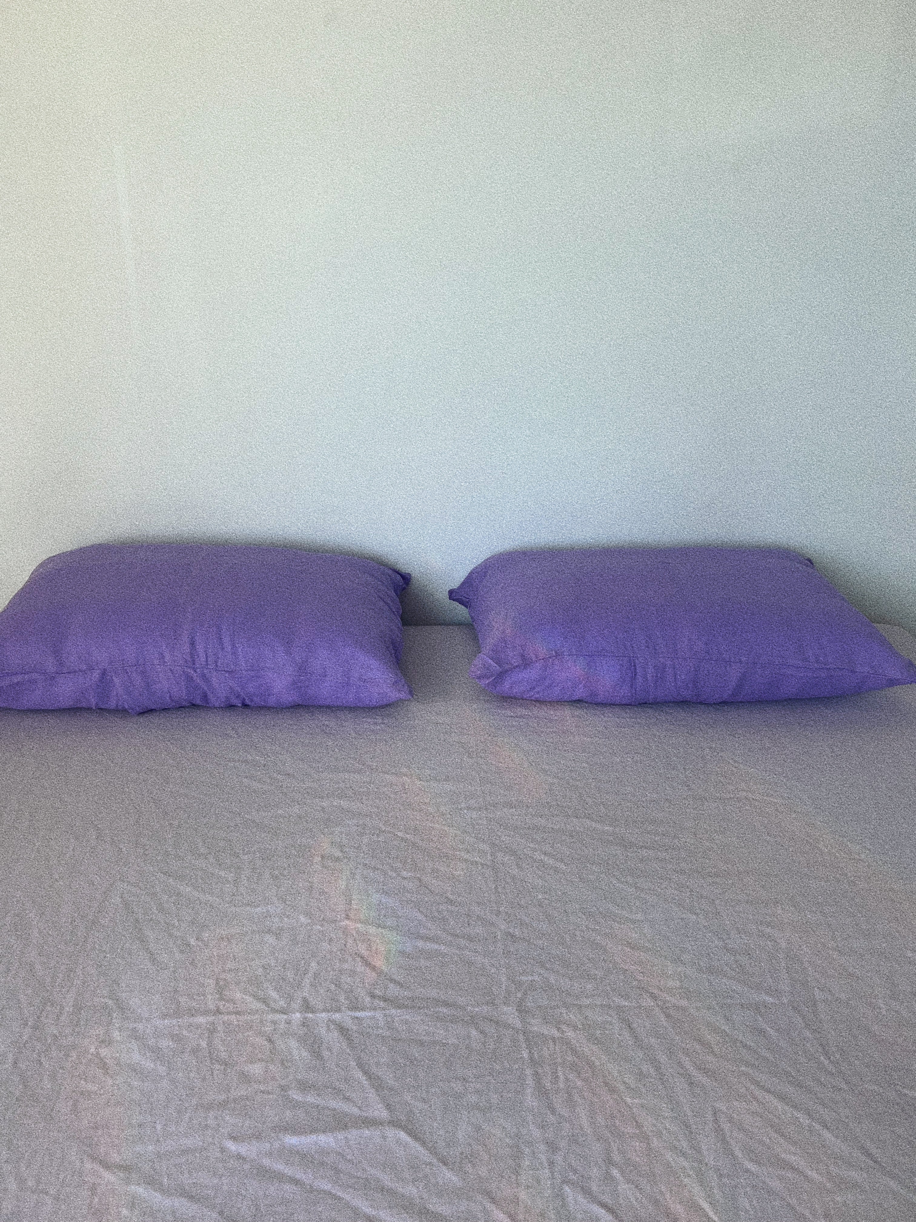 pillowslip set .lavender linen
