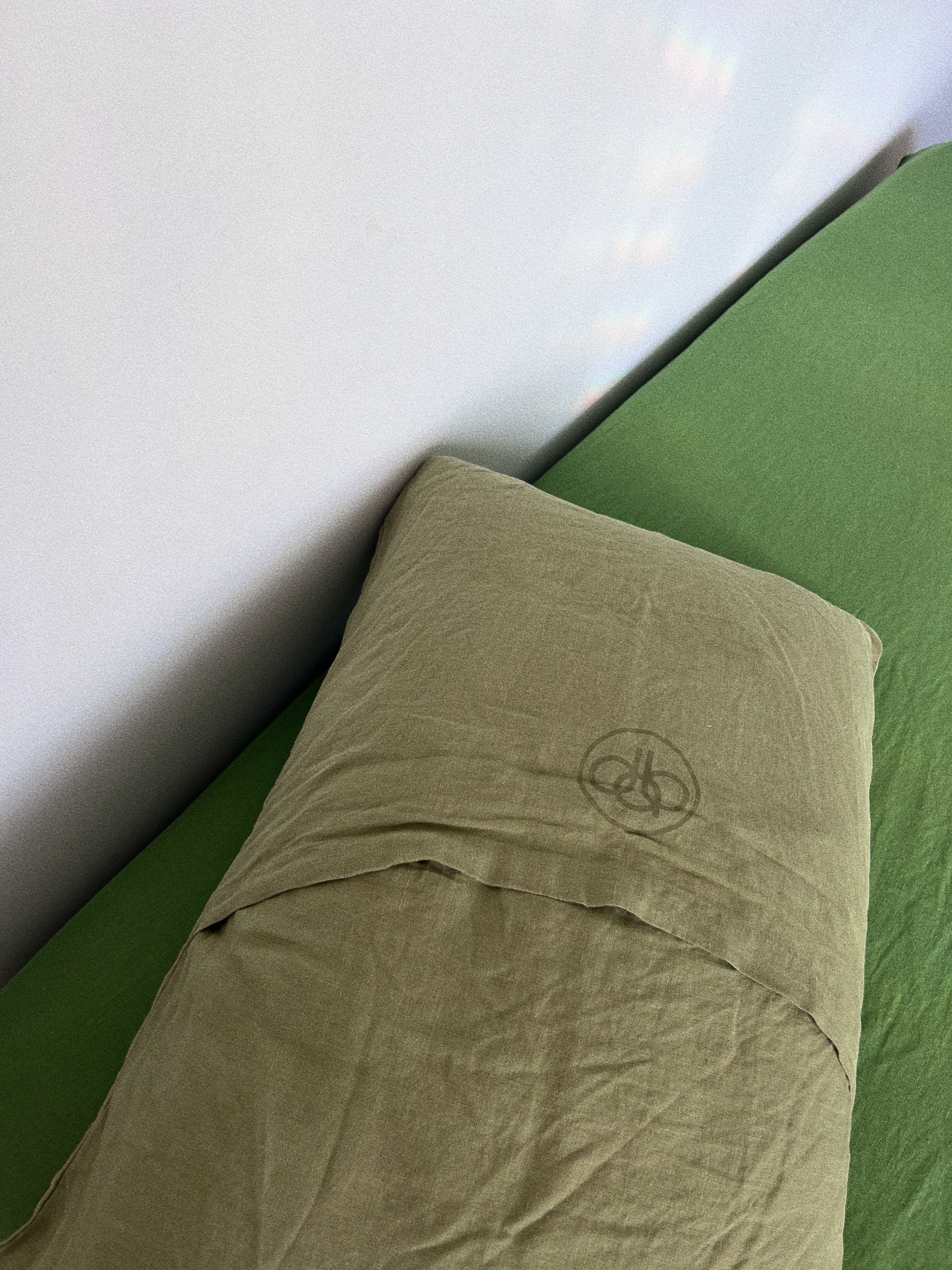 pillowslip set .moss linen