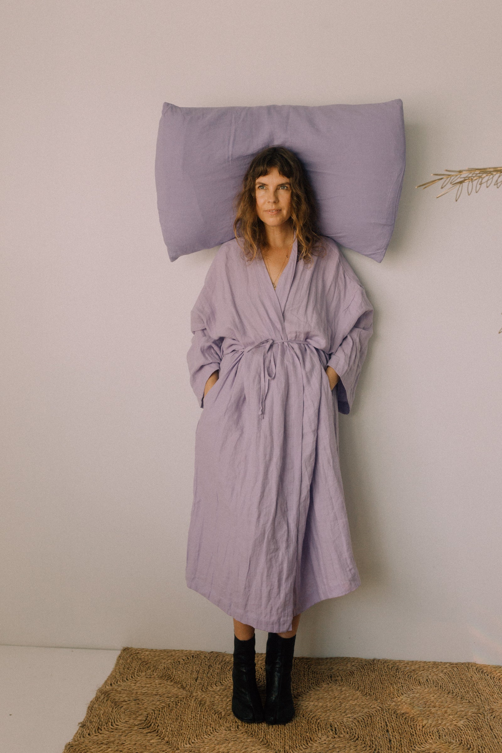 Long Robe. Jacaranda