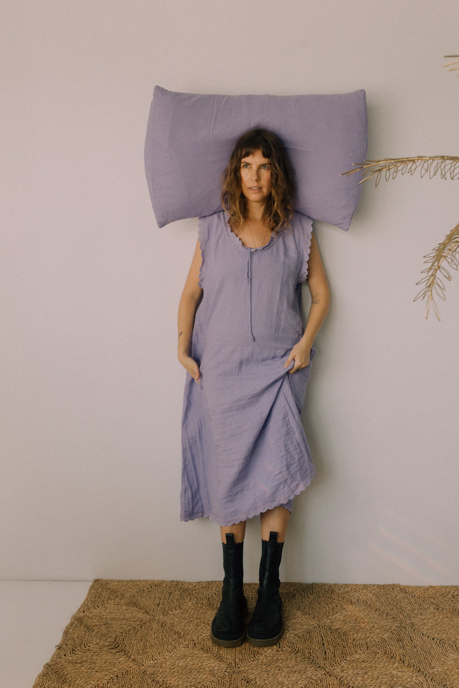 French Heritage Slip. Lavender