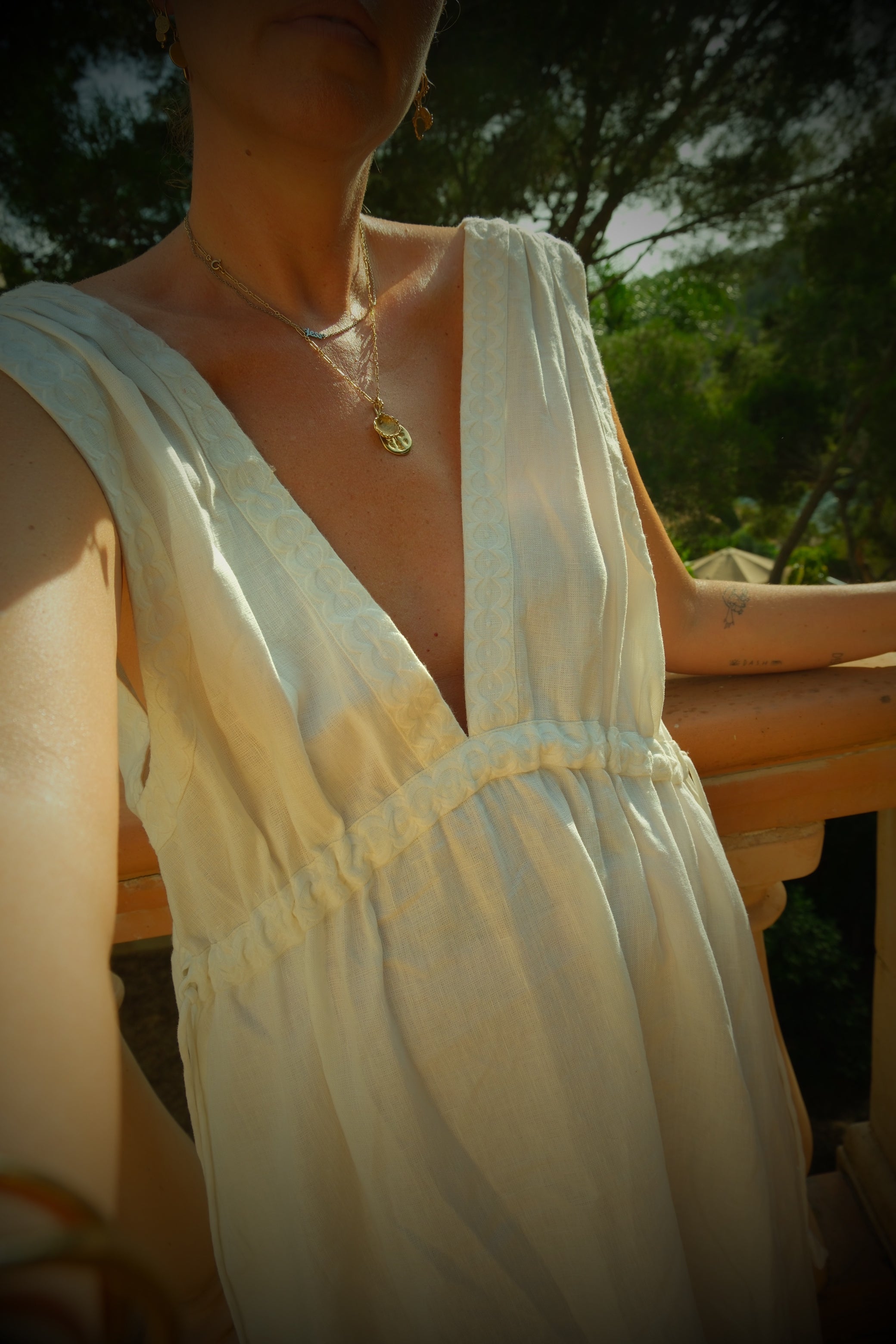 Vivienne Dress White