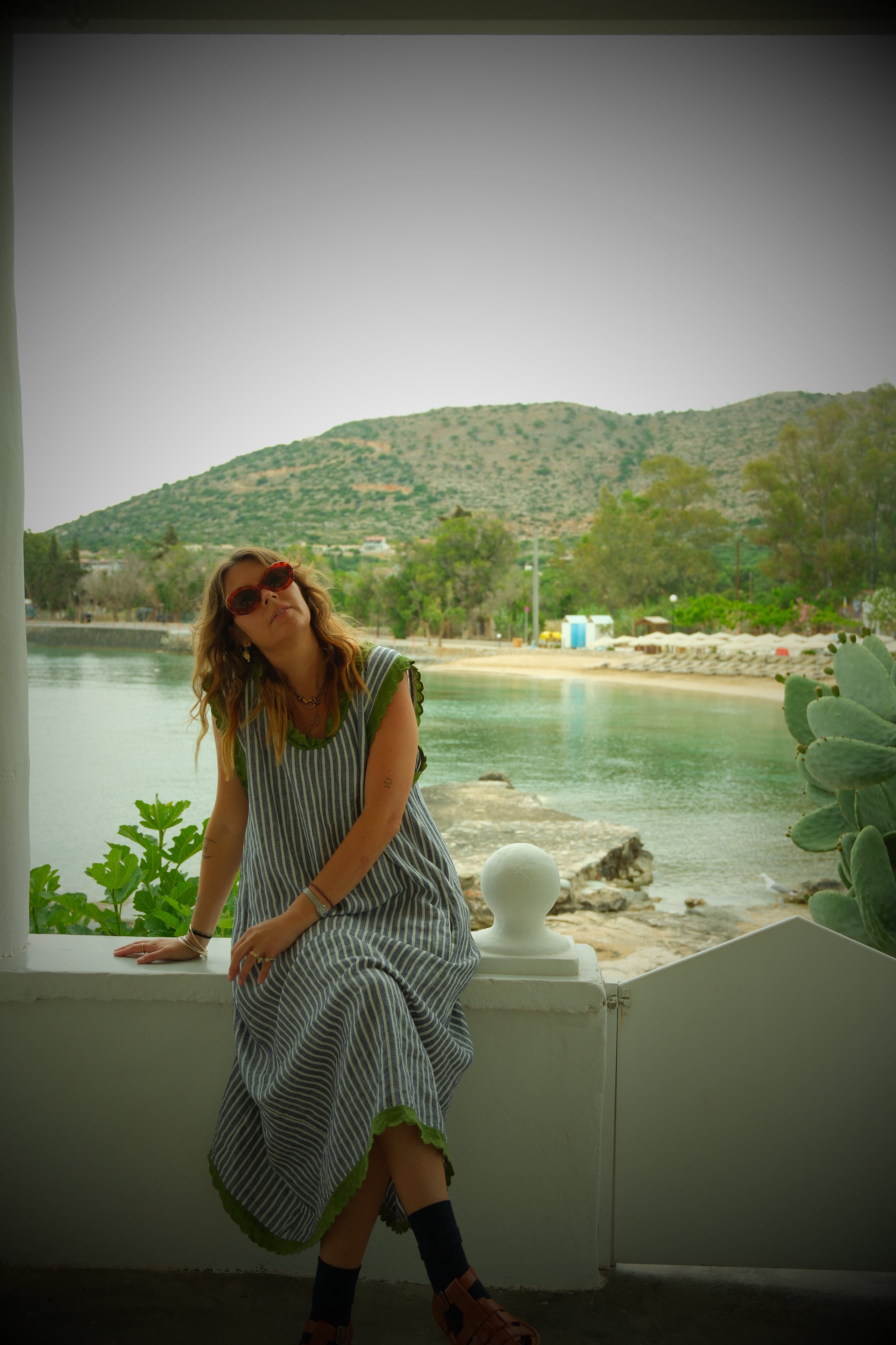 Heritage Slip Dress Stripe