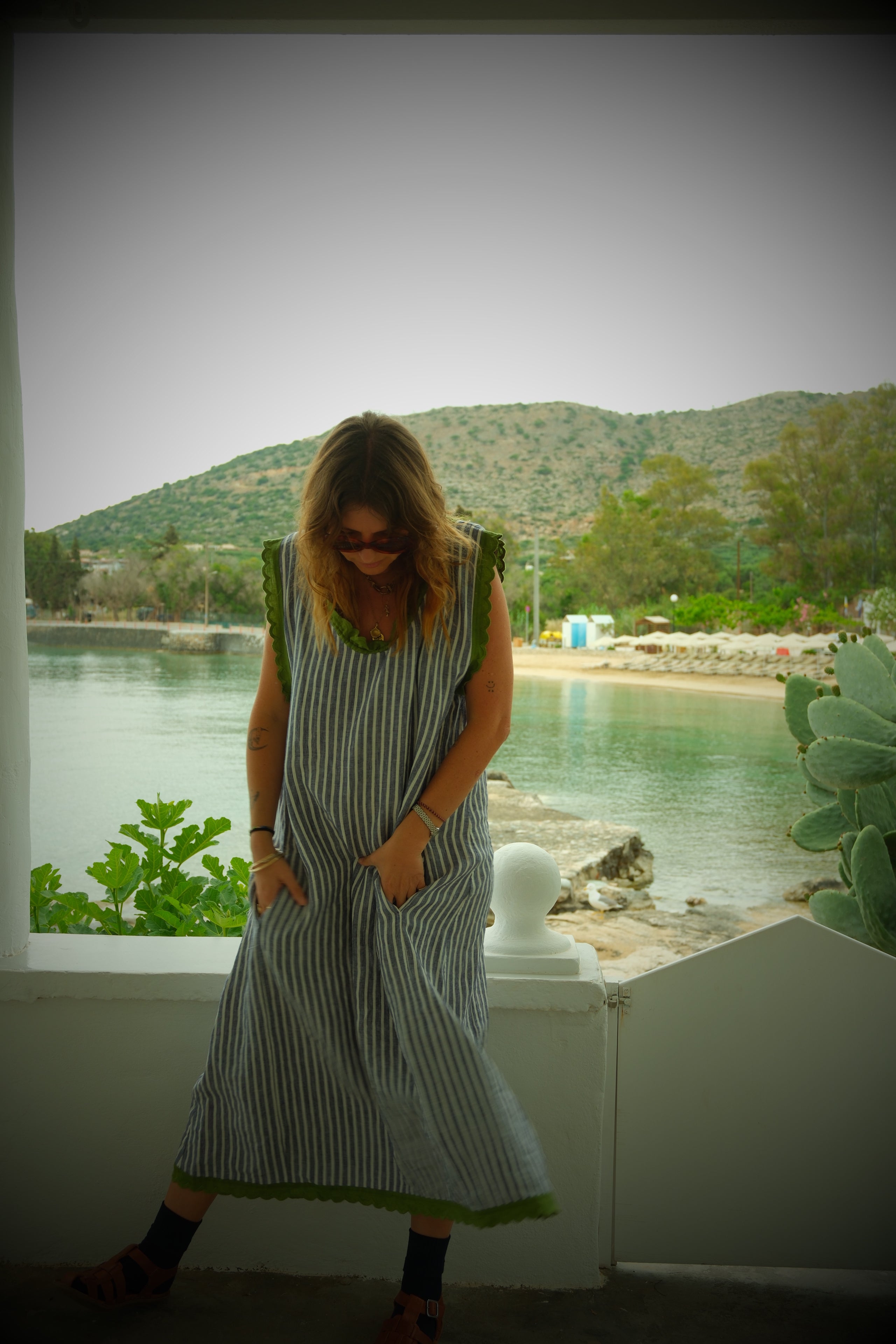 Heritage Slip Dress Stripe