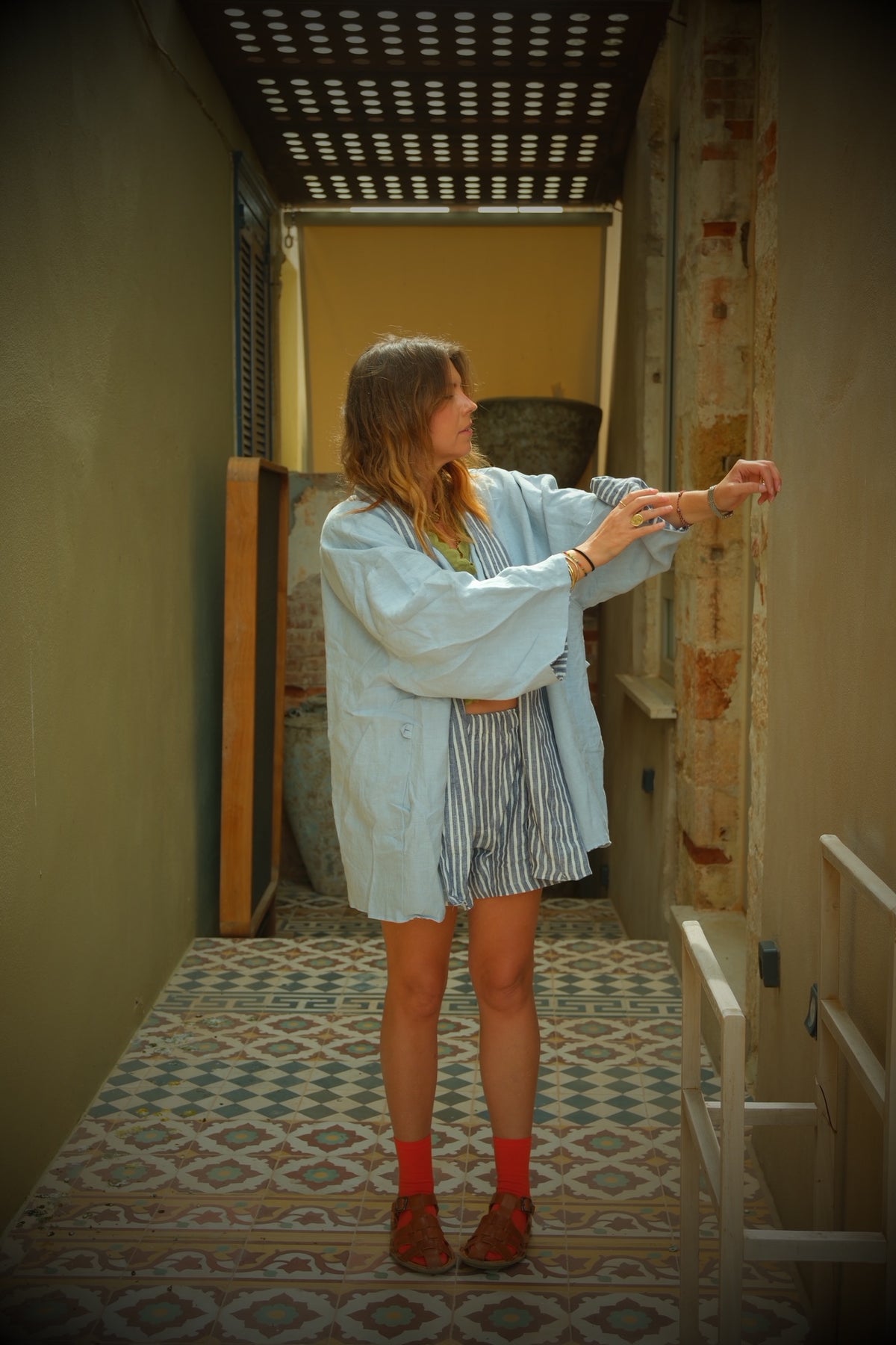 The Reversible Jacket. Stripe