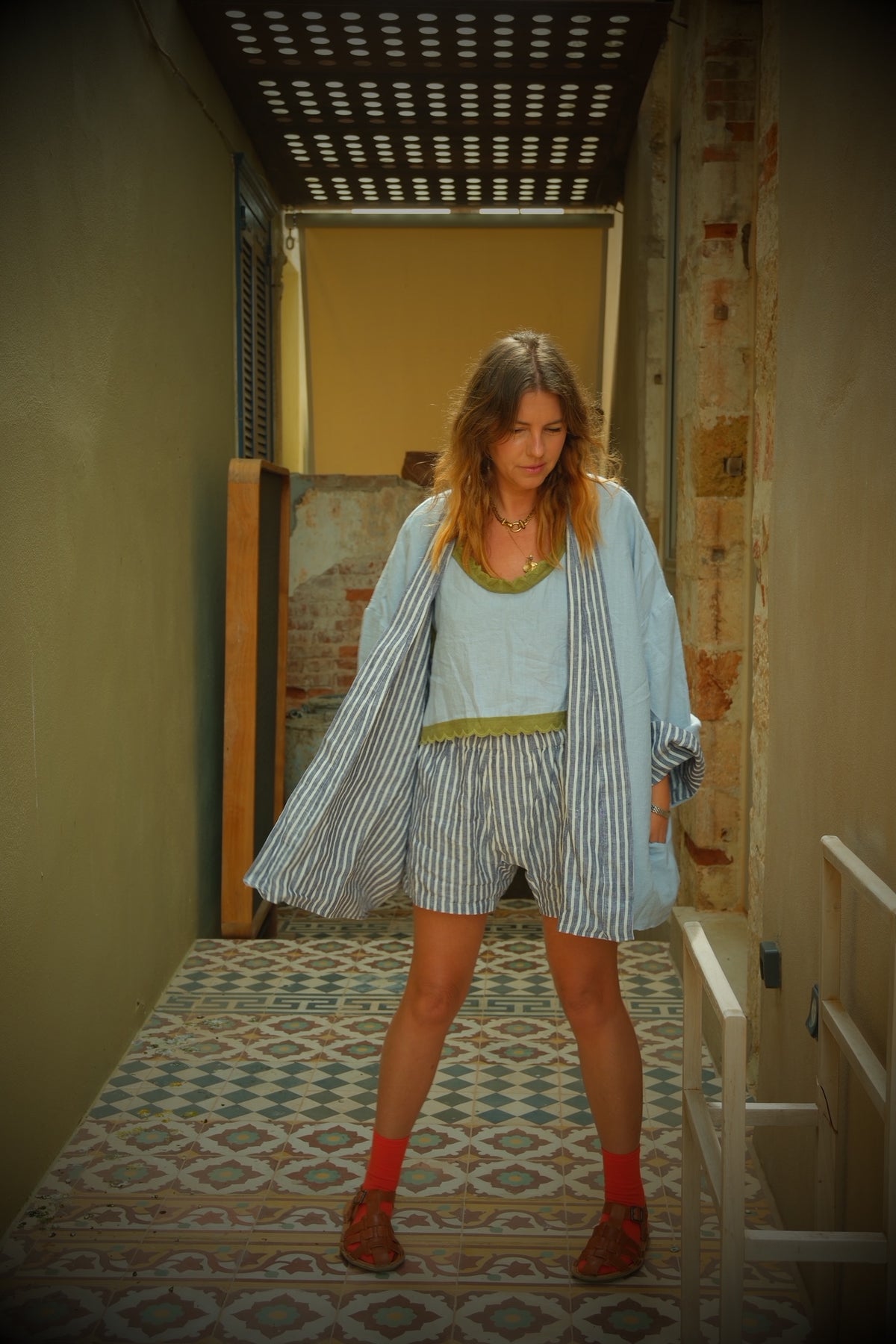 The Reversible Jacket. Stripe