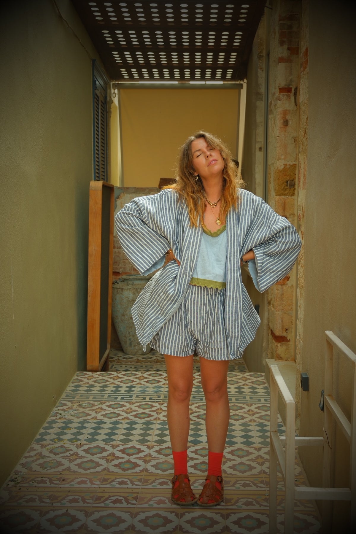 The Reversible Jacket. Stripe