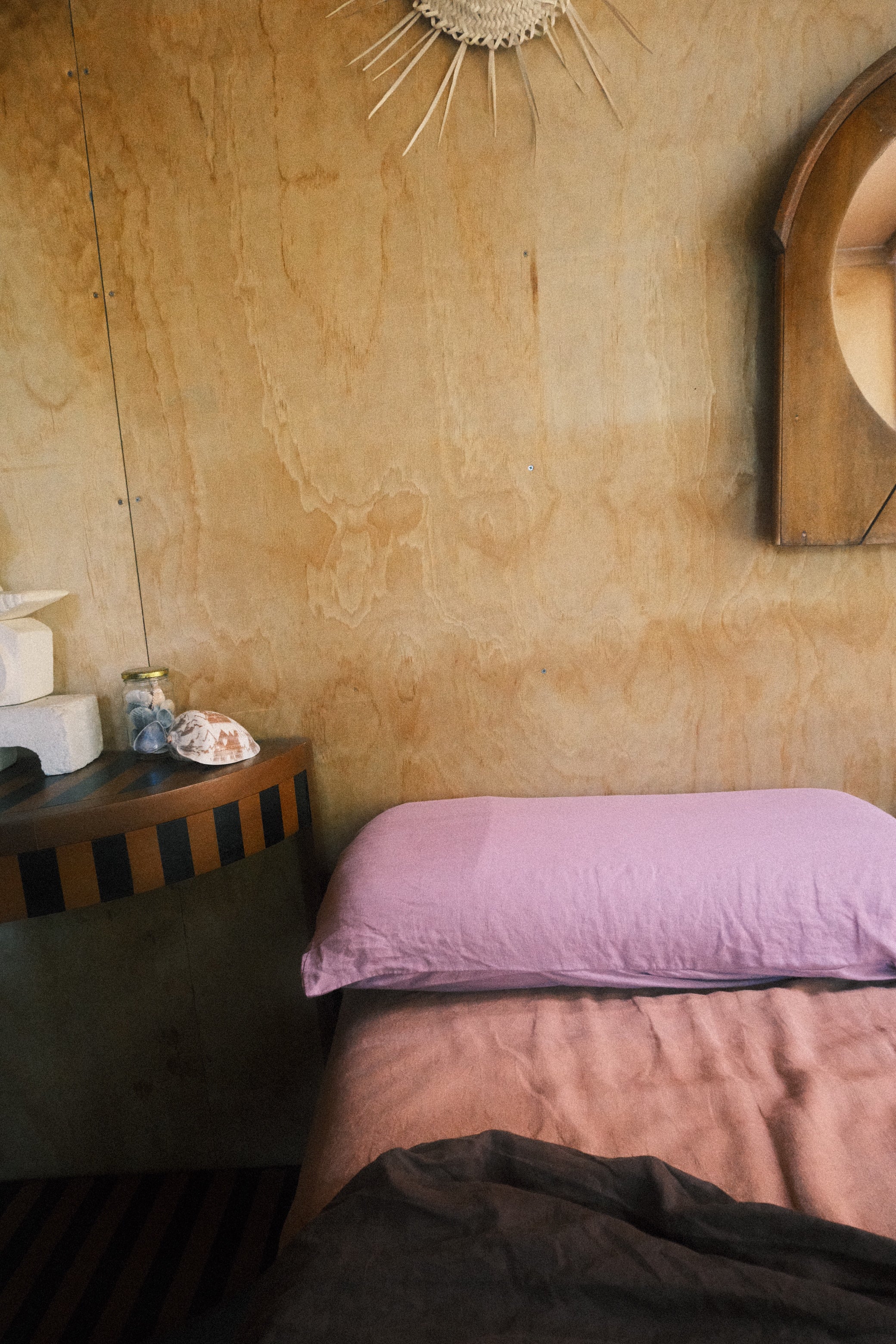 pillowslip set . grape linen