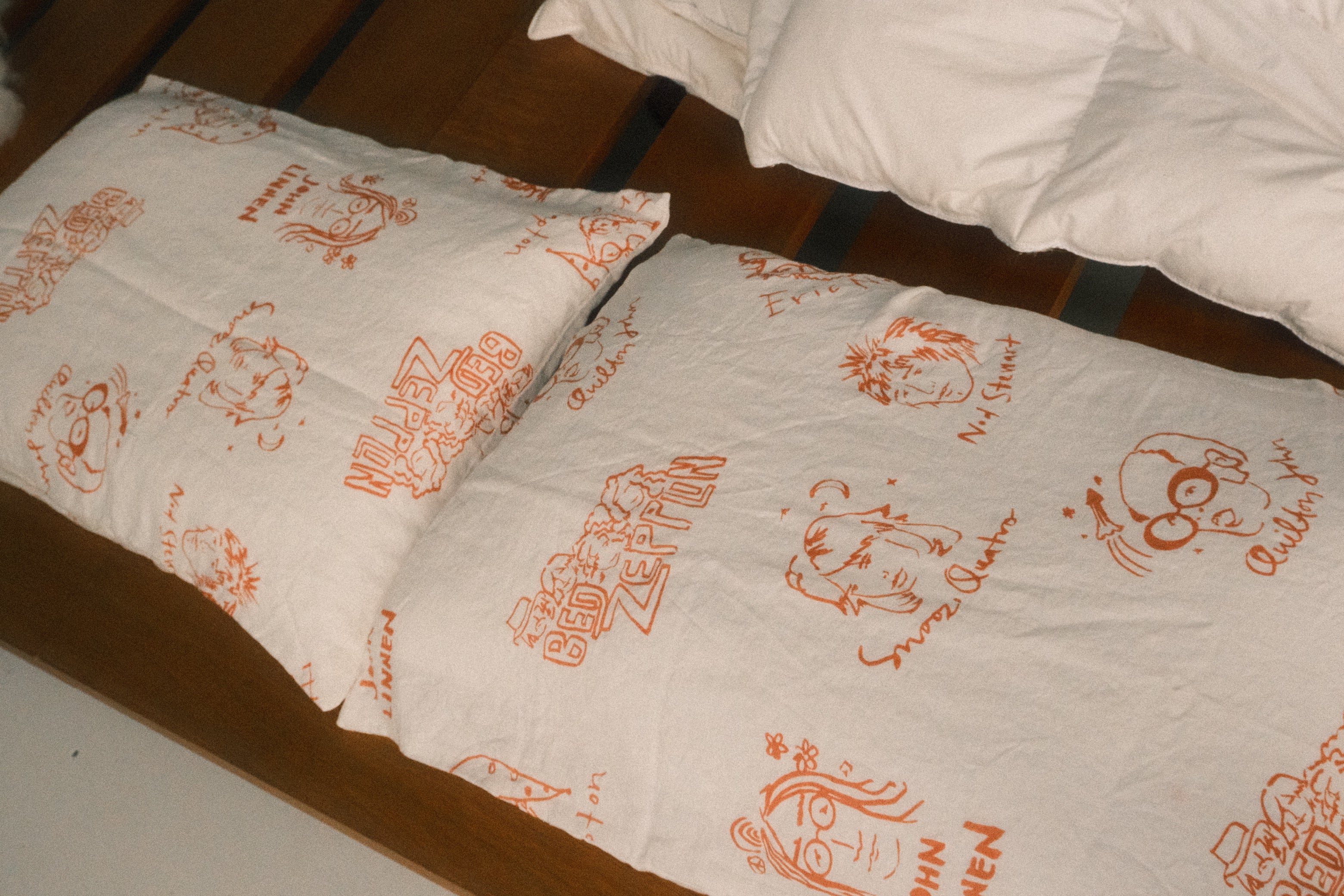 pillowslip set . rocknroll dreams