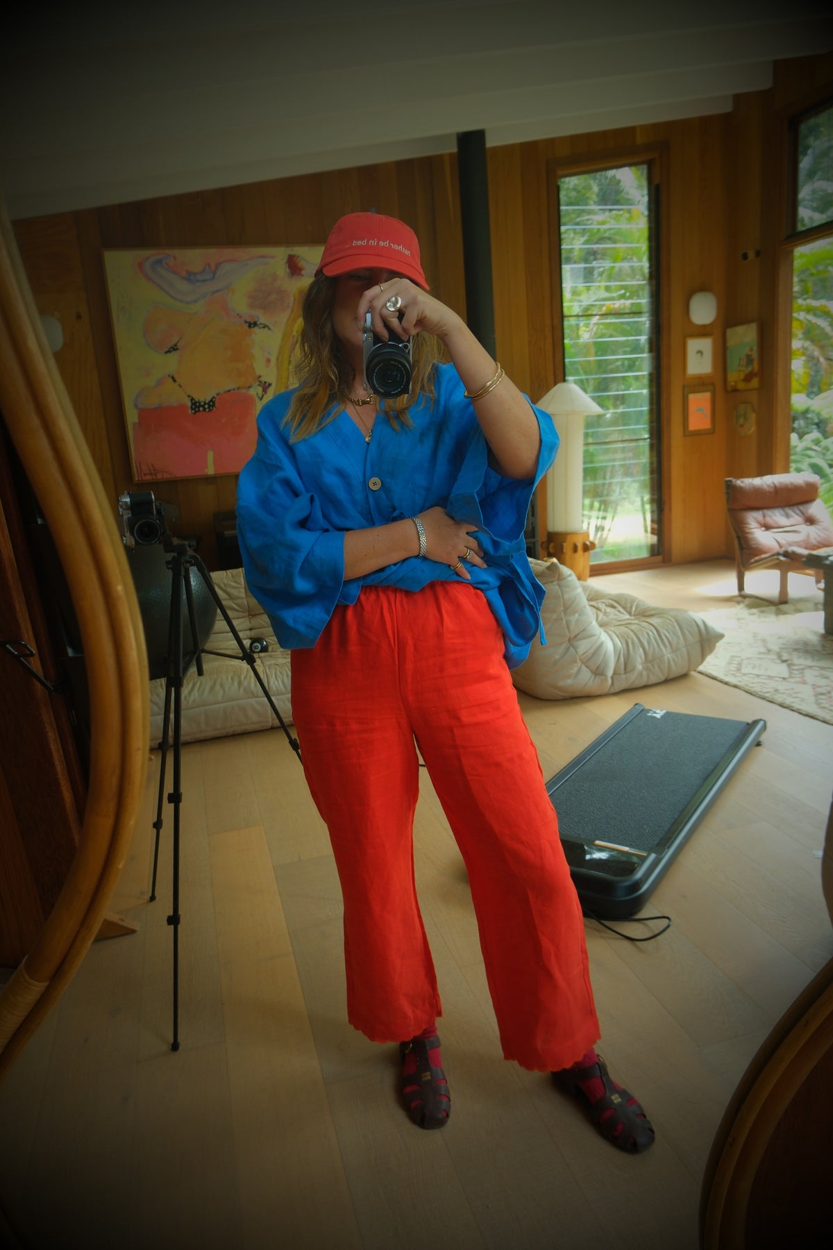 Everyday Everyday Pants. Red