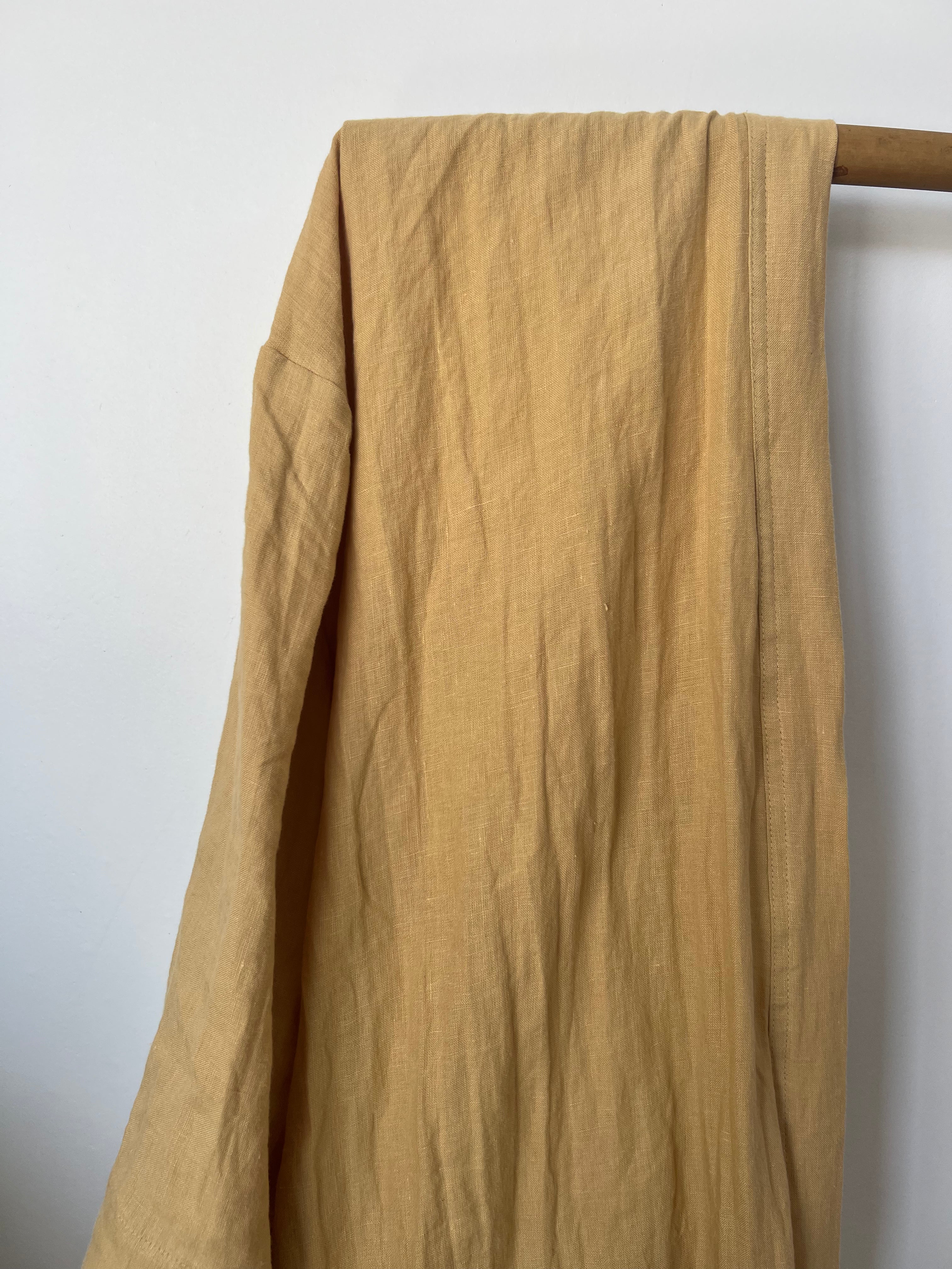Long Robe. Mustard