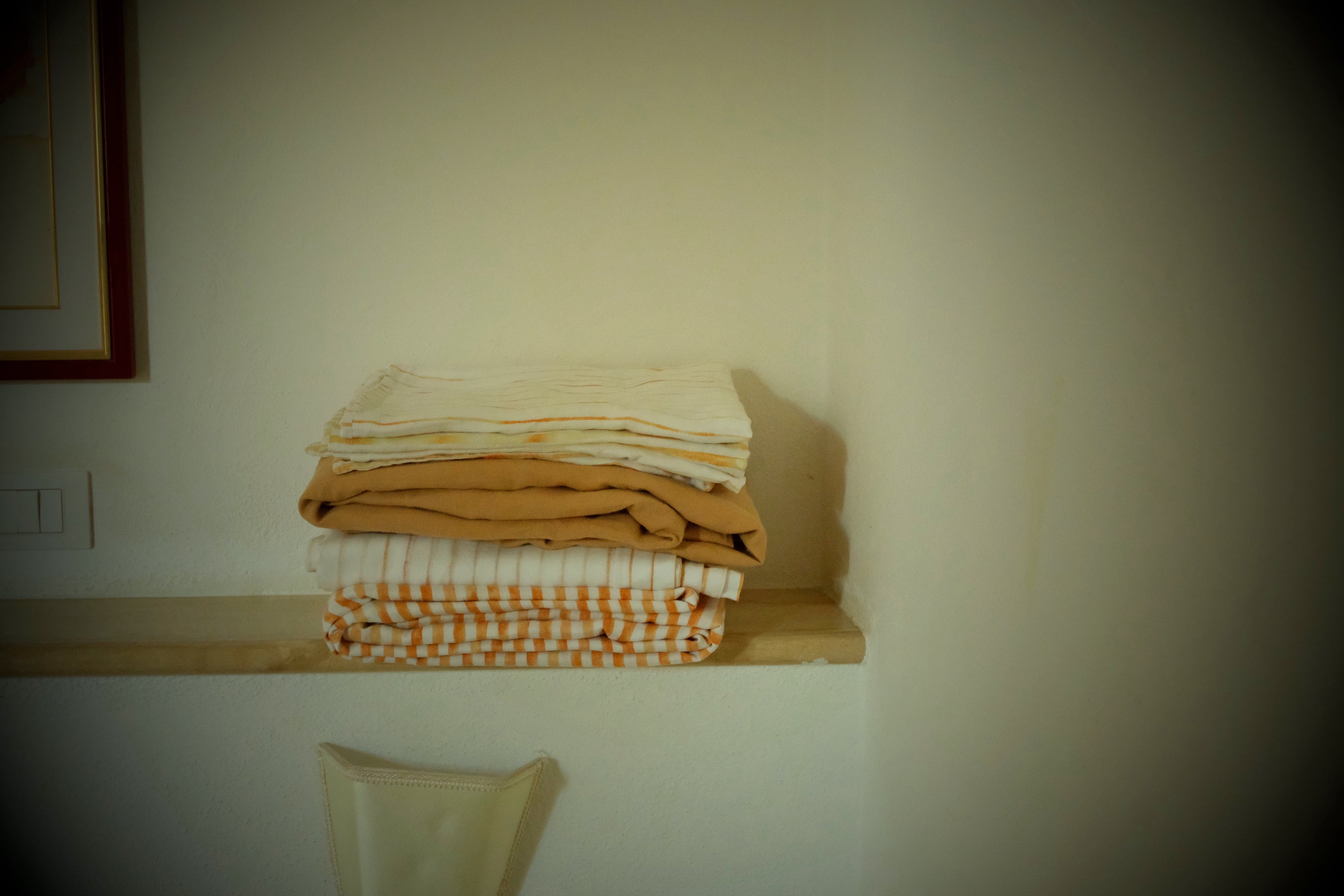 Preview. complete bed set. watercolour stripe.