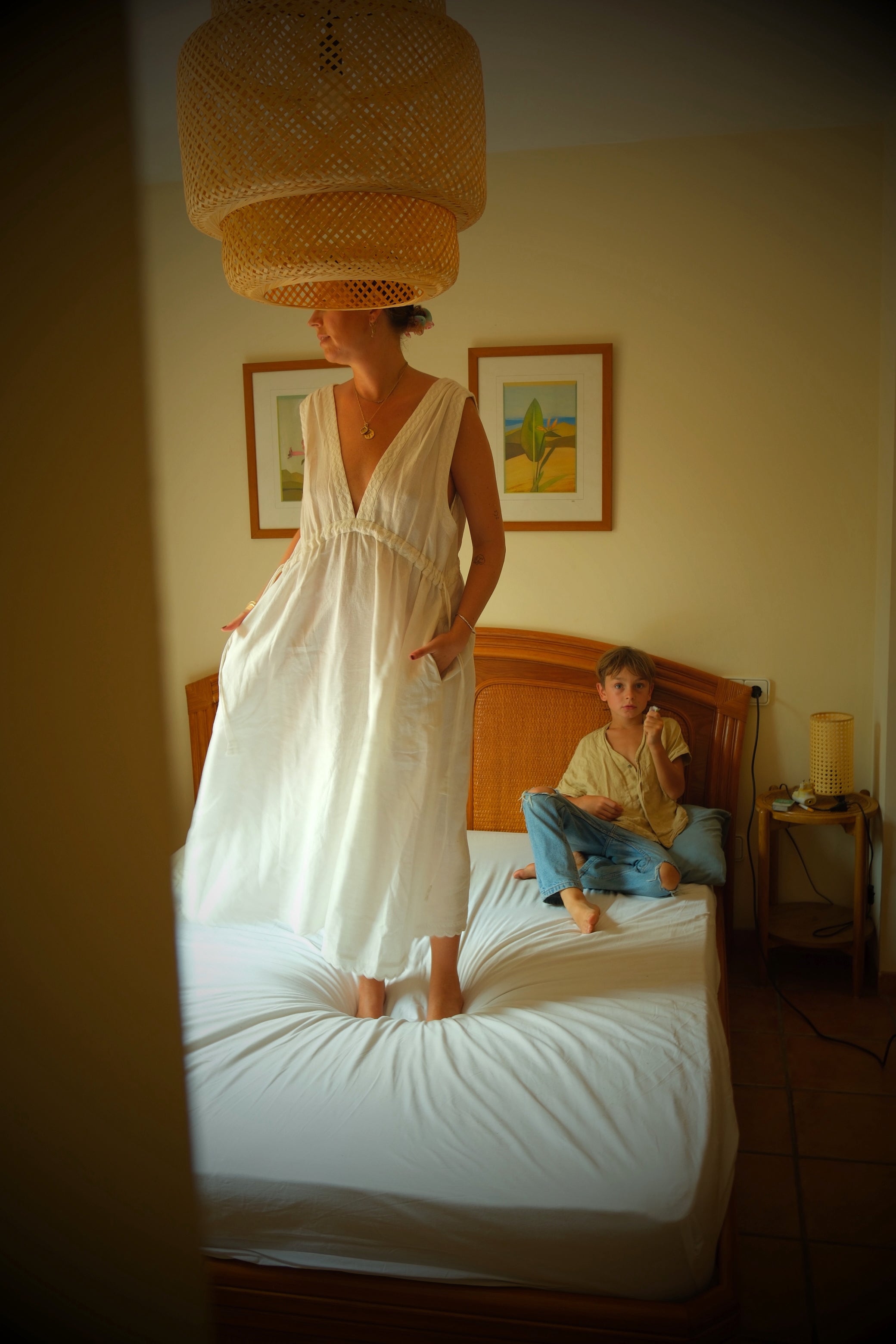Vivienne Dress White