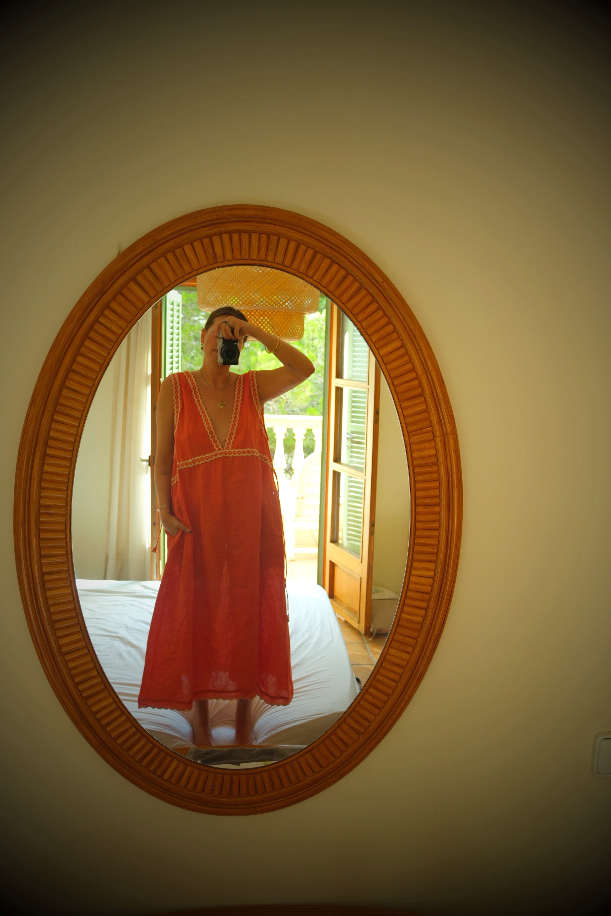 Vivienne Dress Tangerine