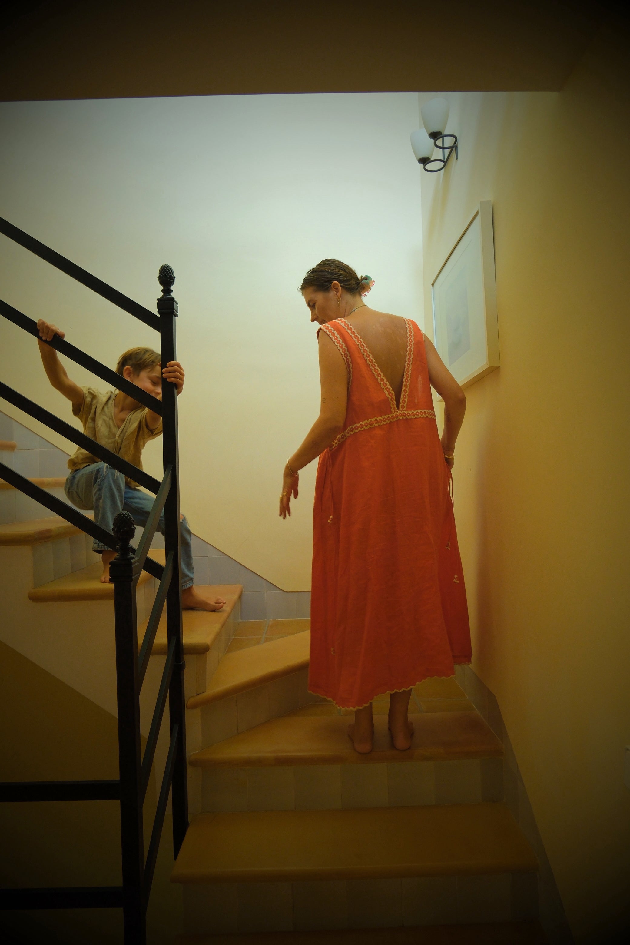 Vivienne Dress Tangerine