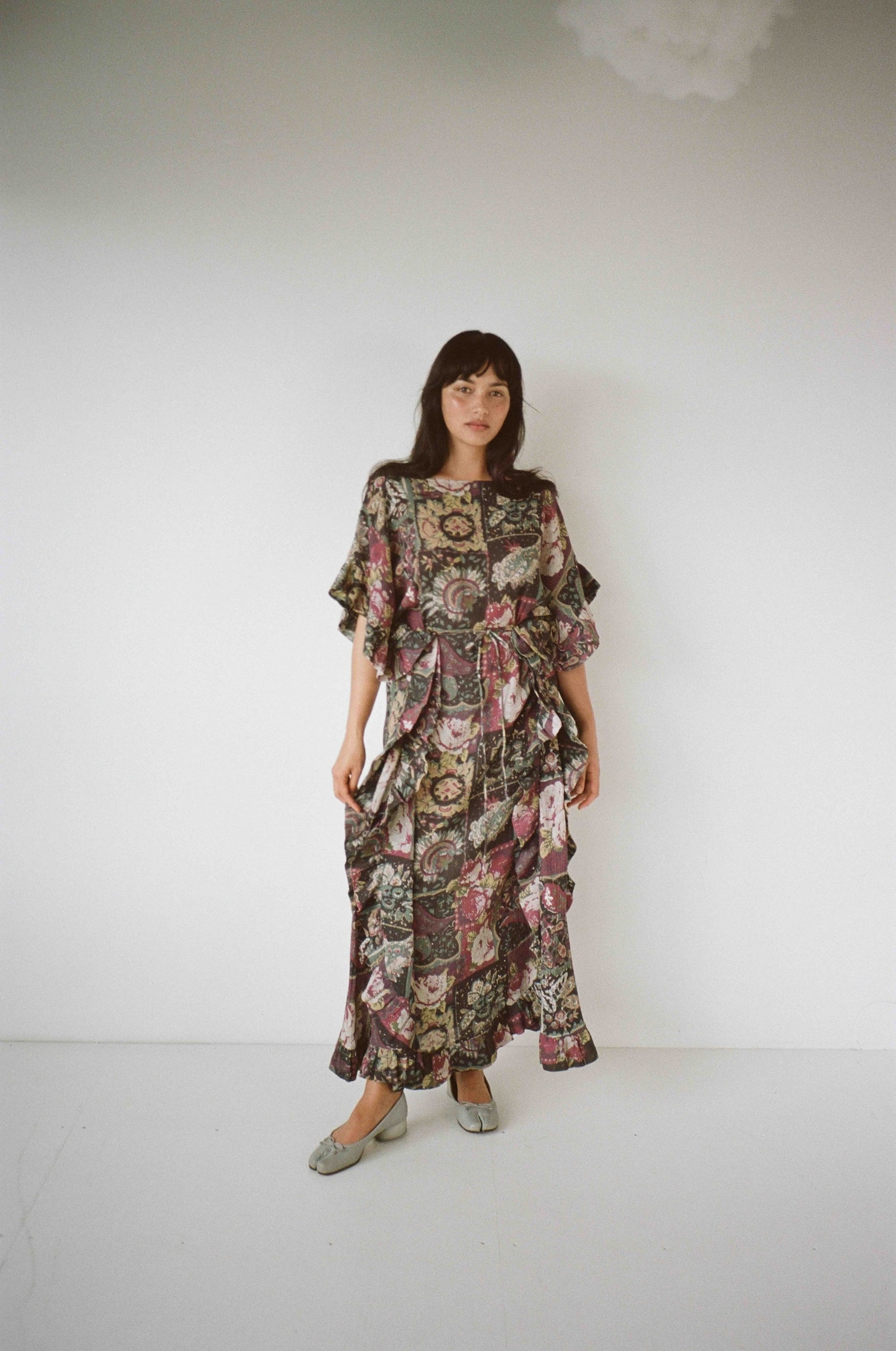 venus long sleeve dress in bamboo The Venus Long Sleeve Dress in Bamboo