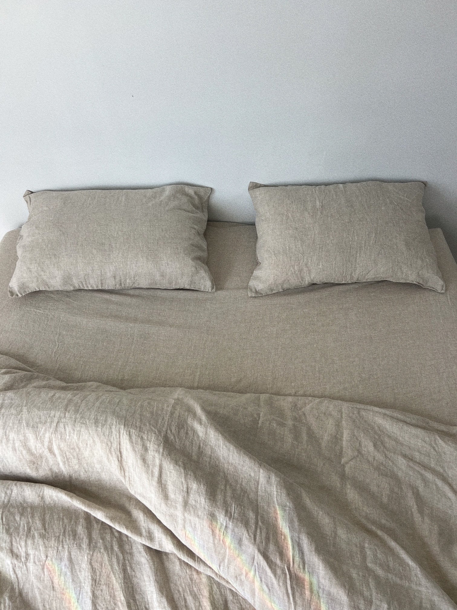 pillowslip set . natural linen