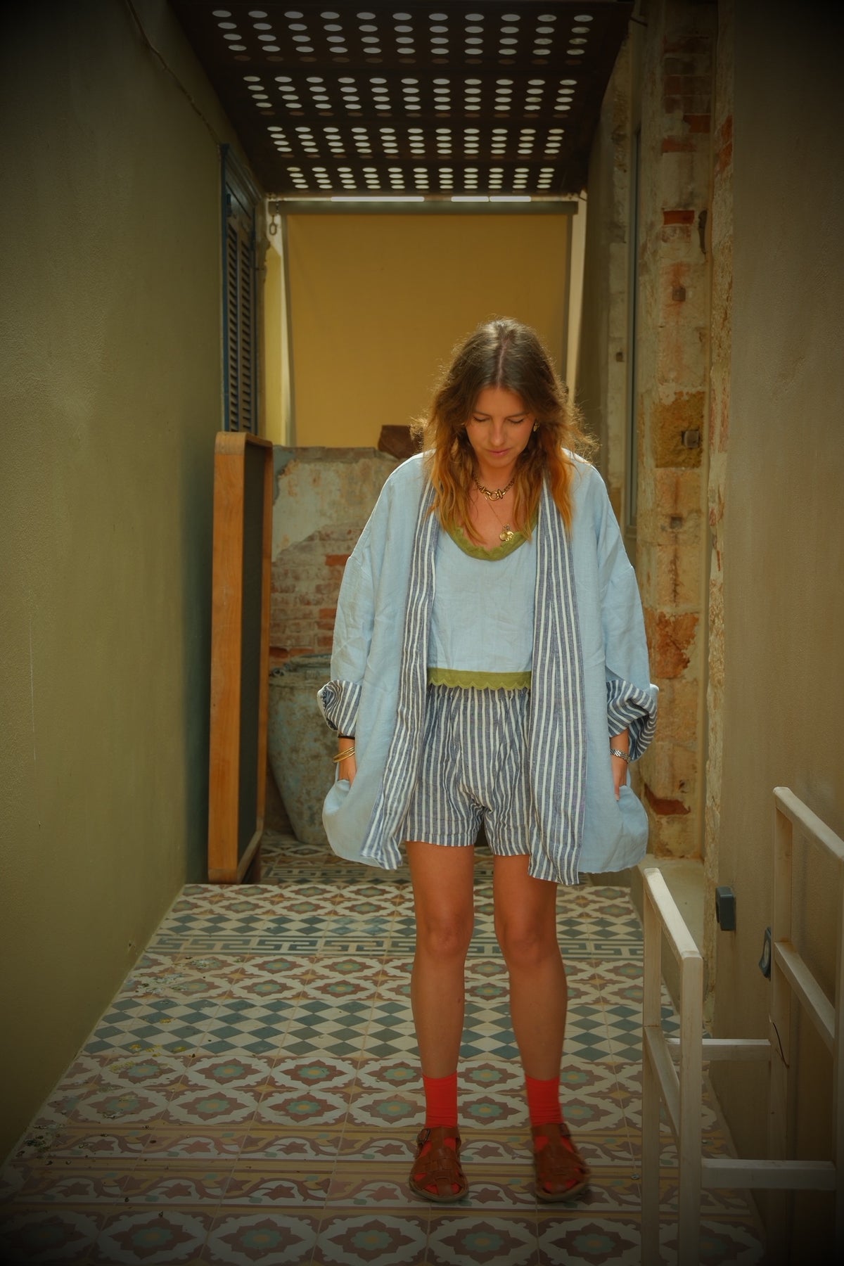 The Reversible Jacket. Stripe
