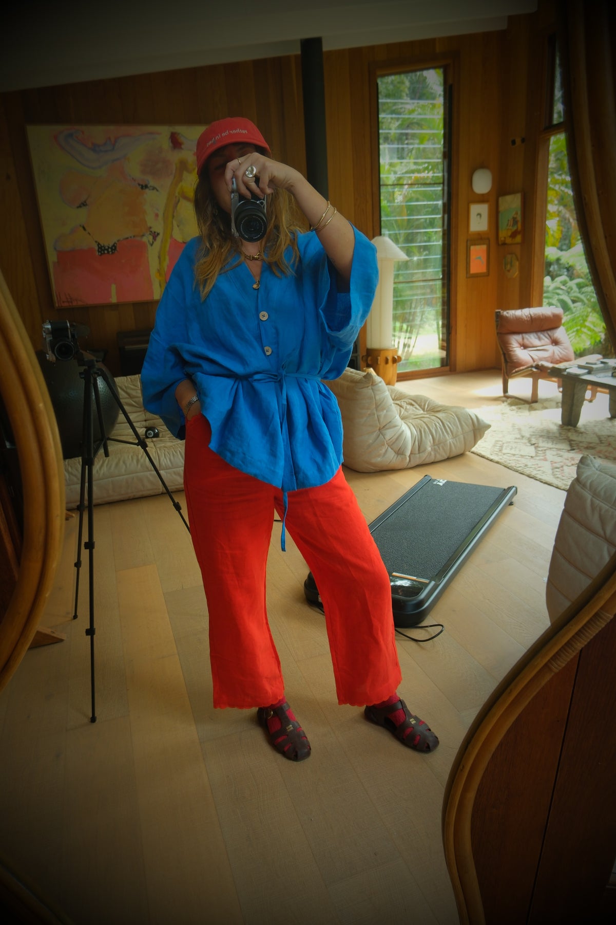 Everyday Everyday Pants. Red