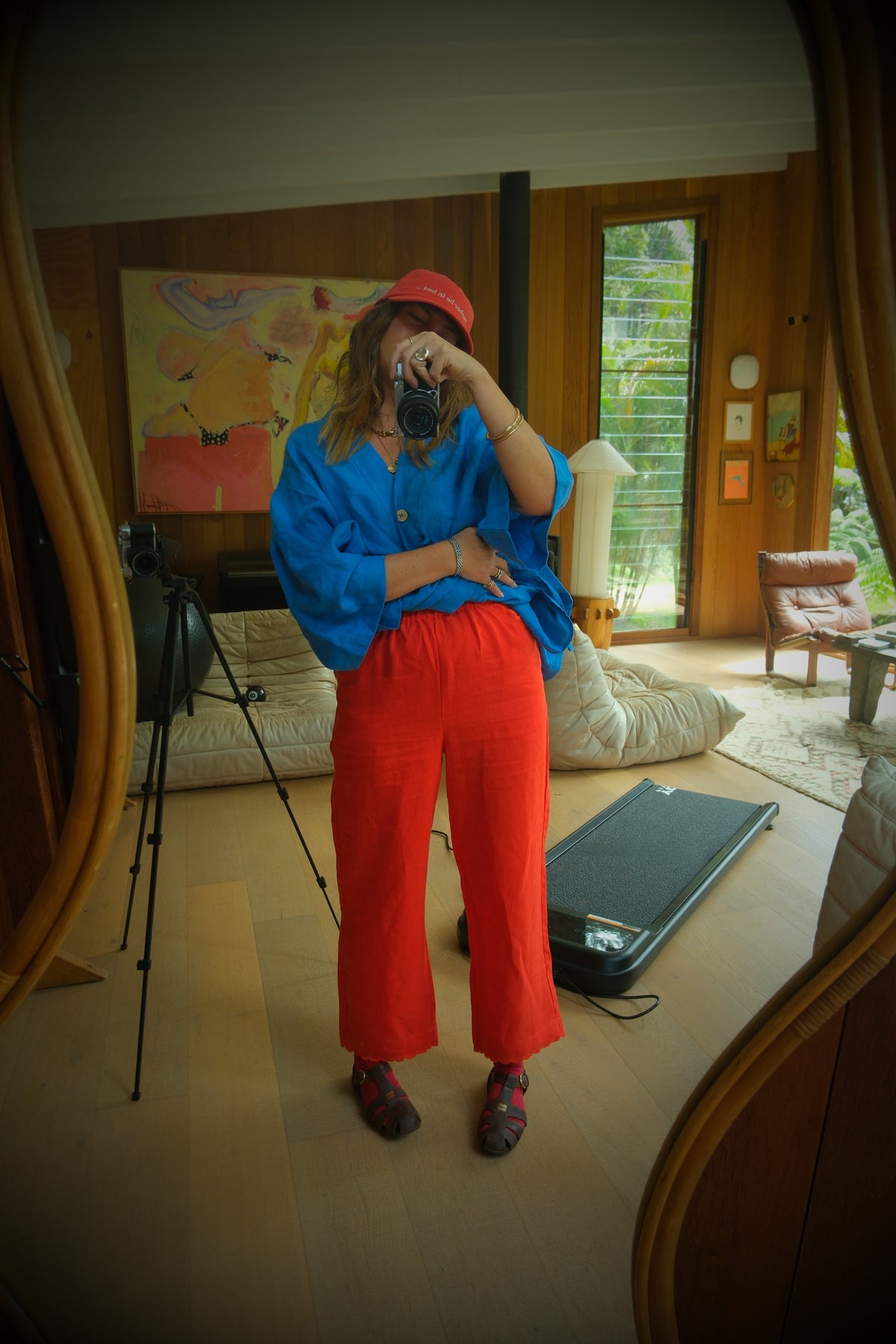 Everyday Everyday Pants. Red