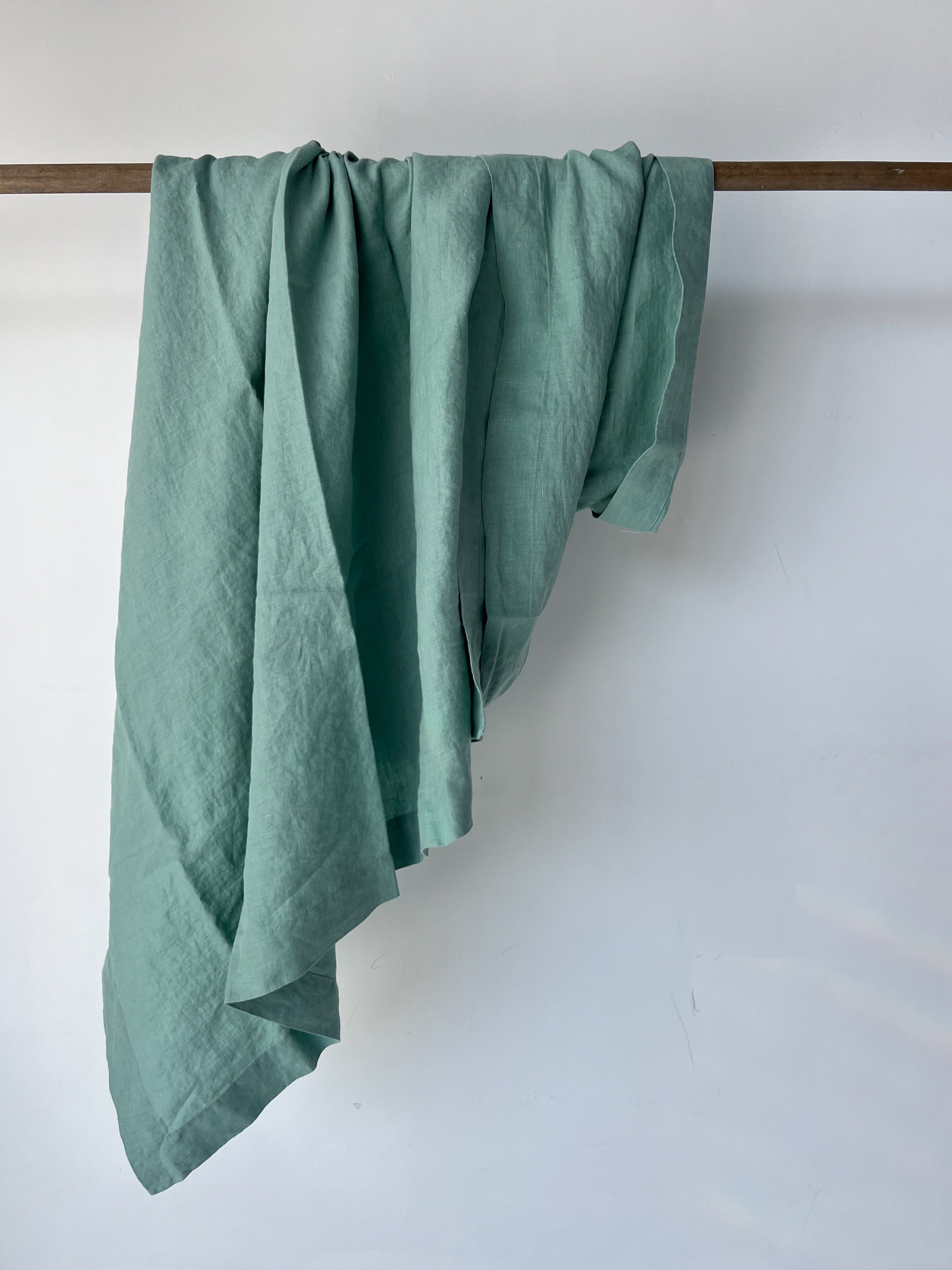 throw . sea glass linen