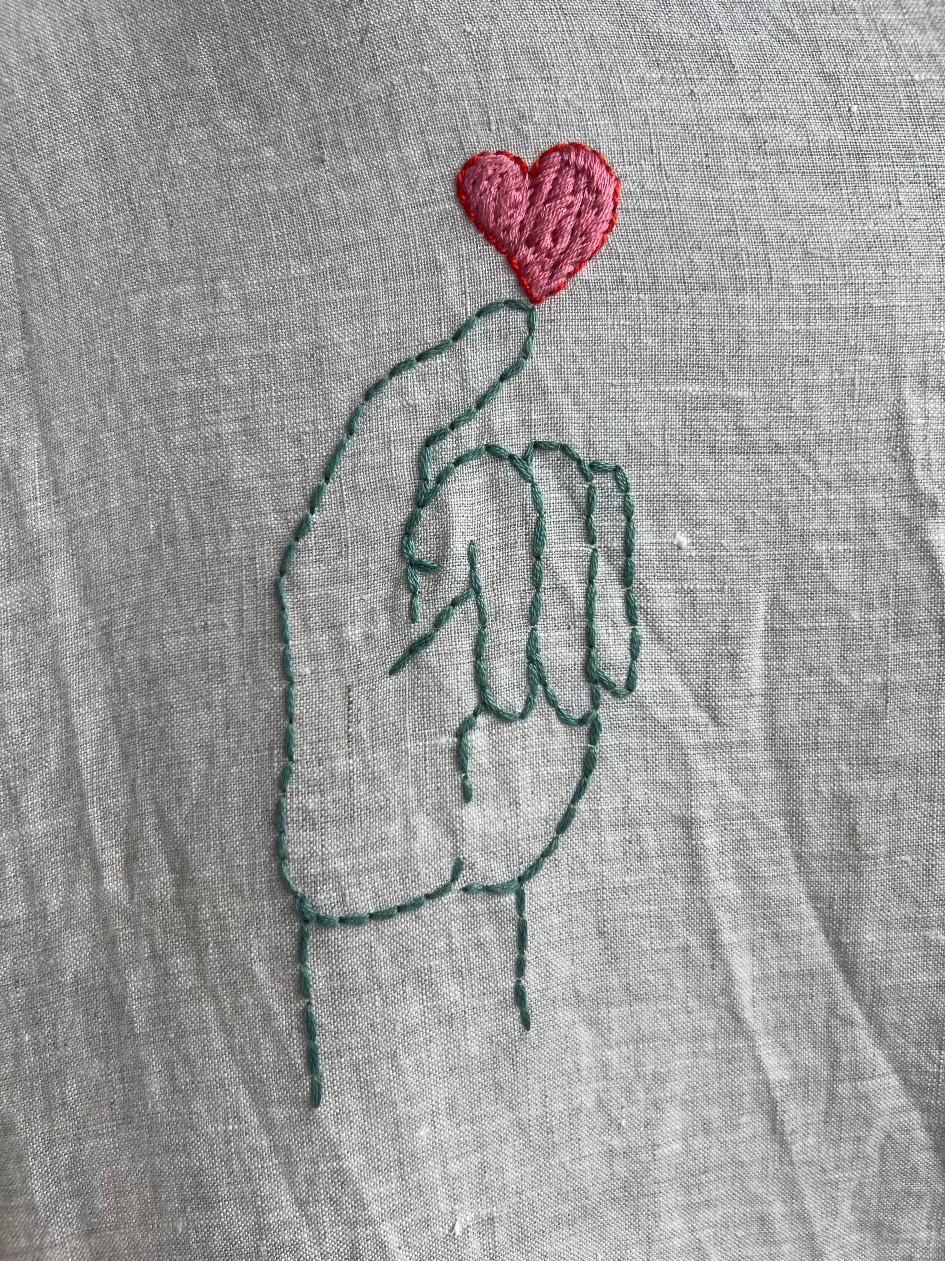 hand heart
