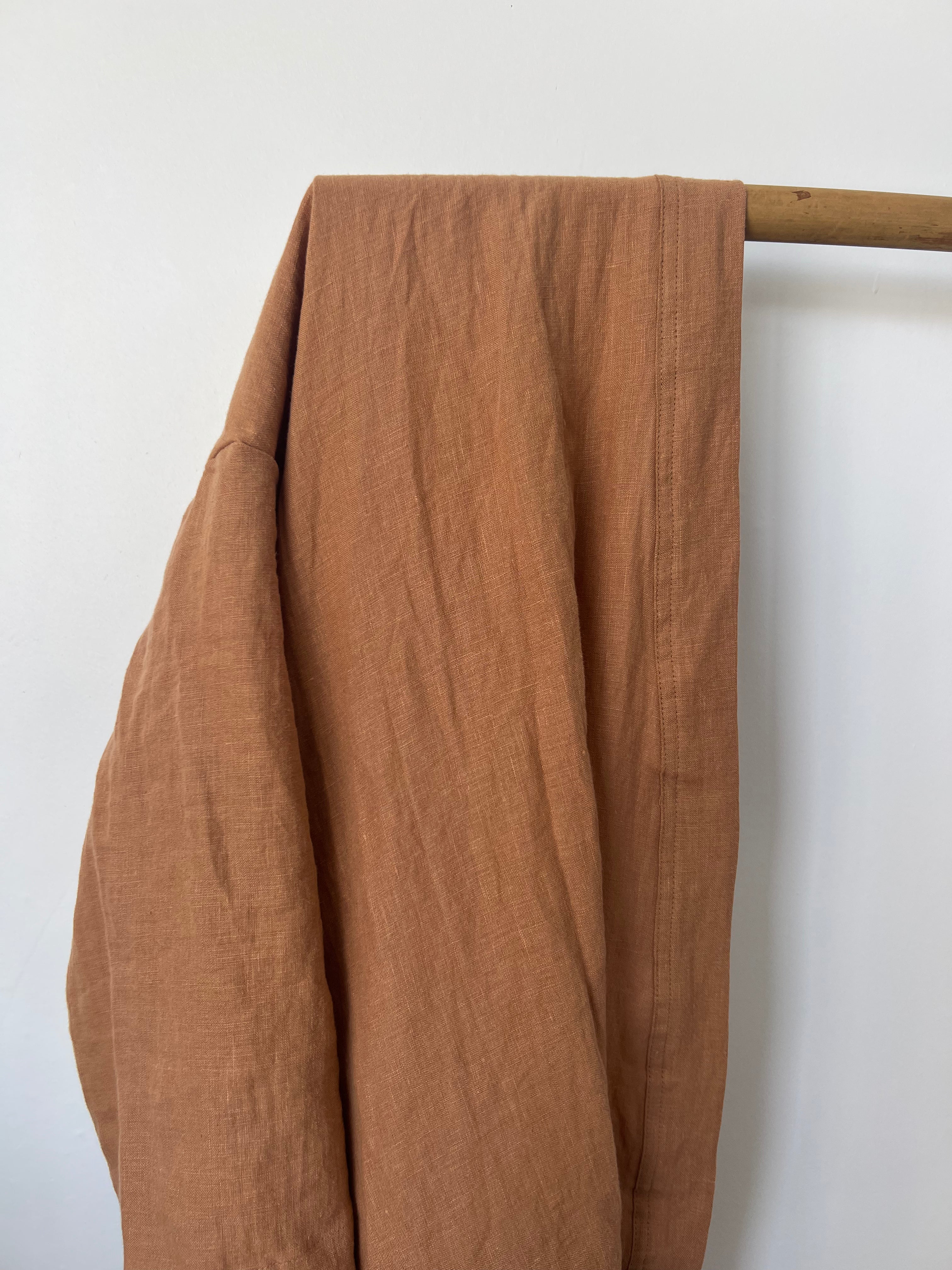 Long Robe. Toffee