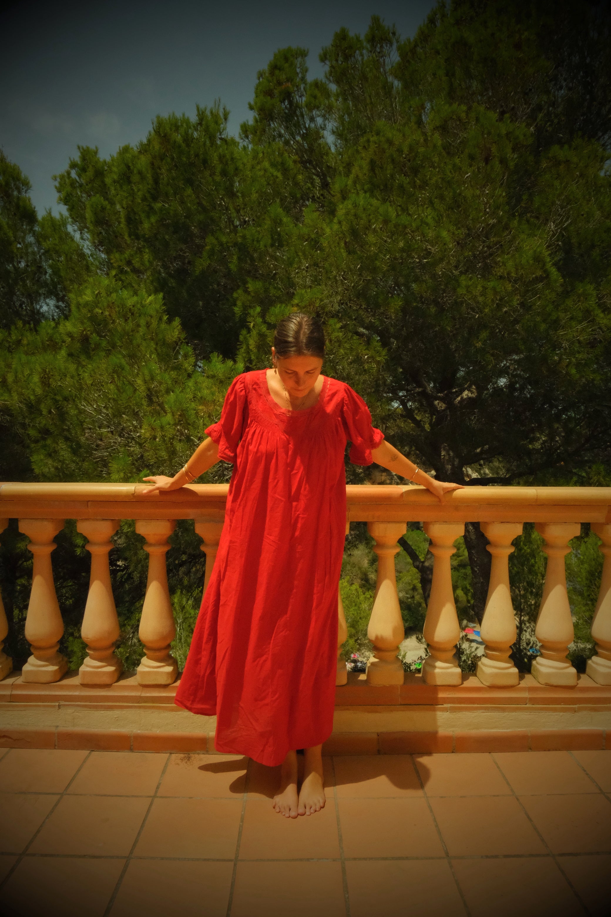 Celine Dress Red