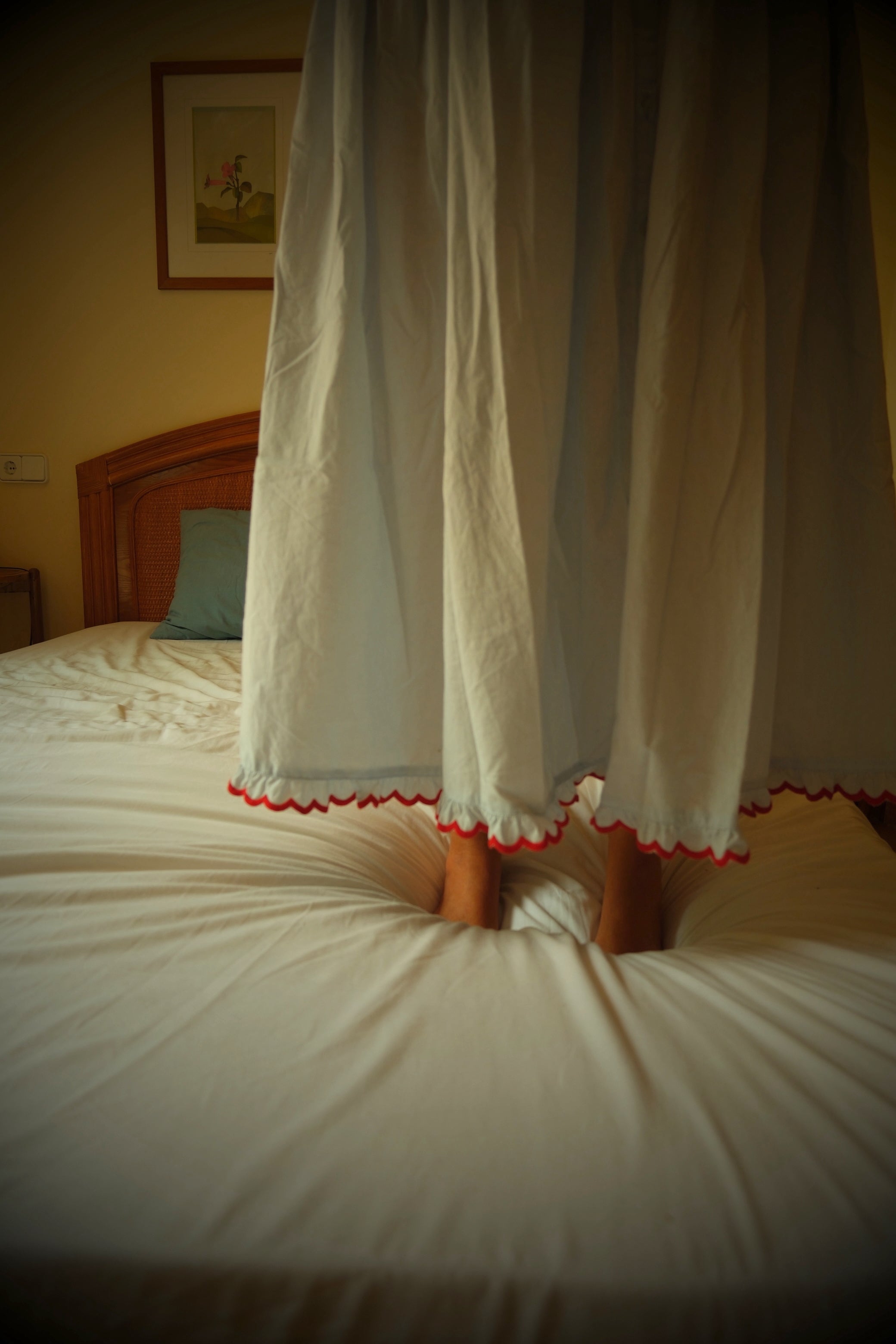 Juliette Dress Blue / Red