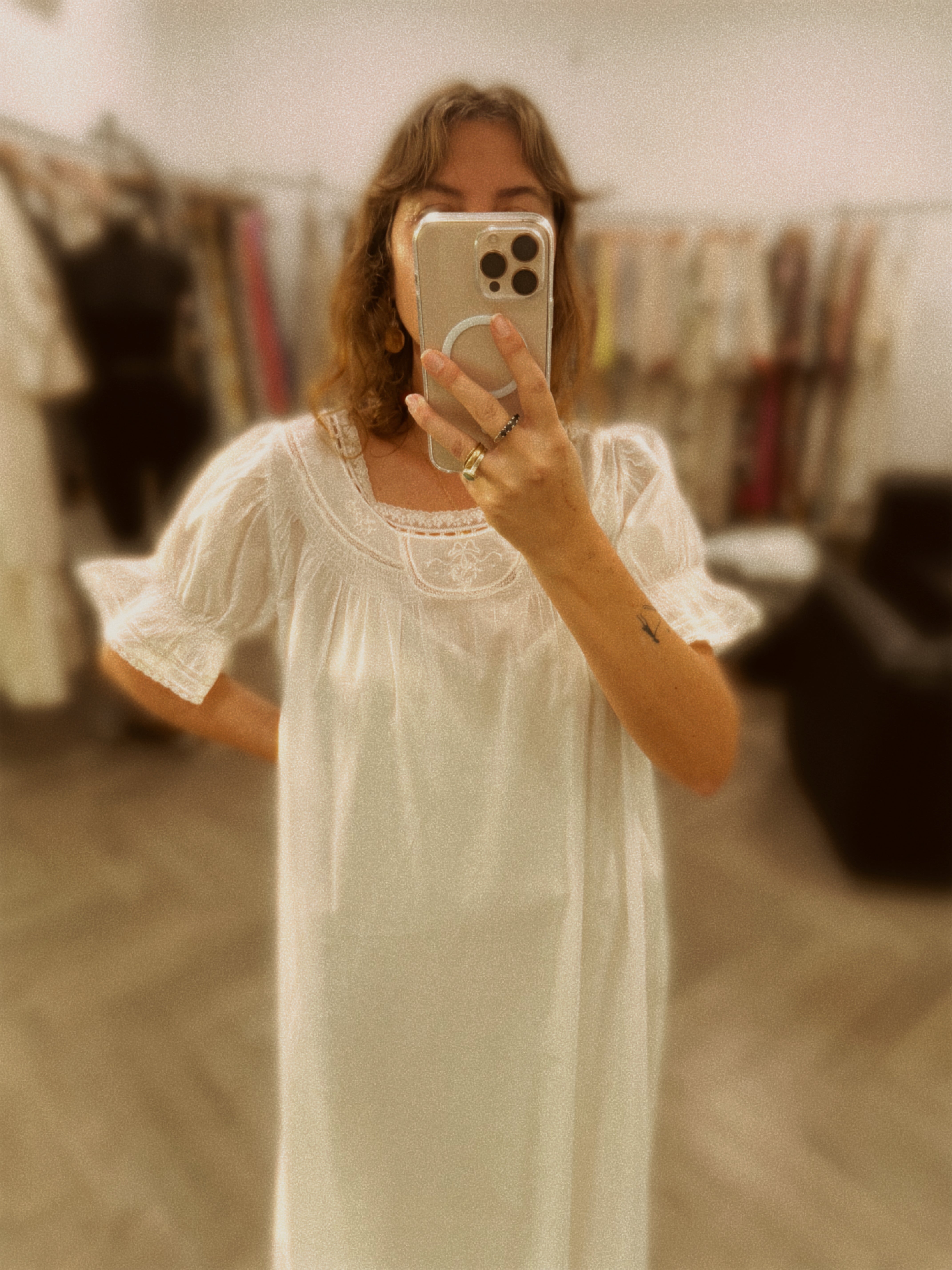 Celine Dress White