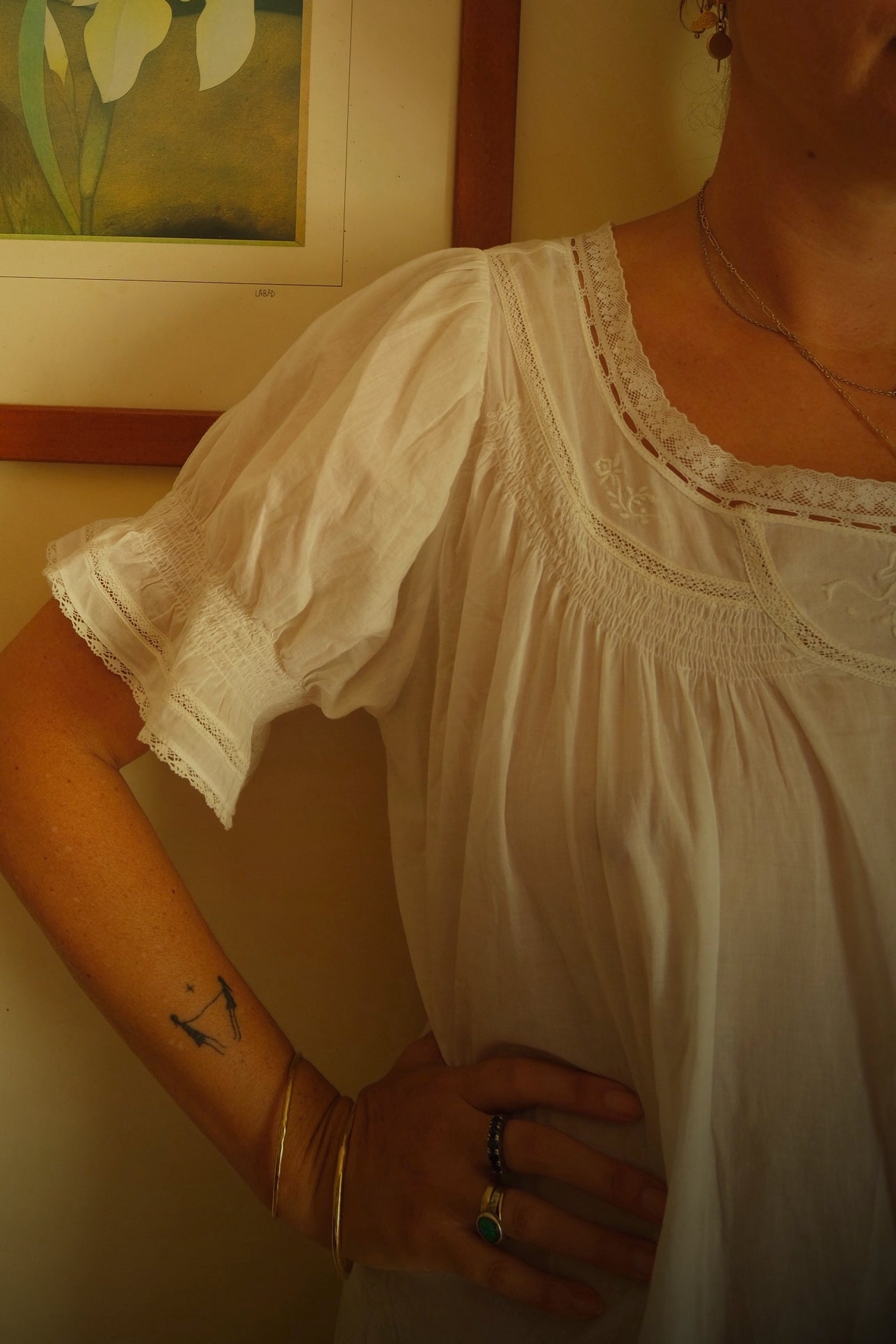 Celine Dress White