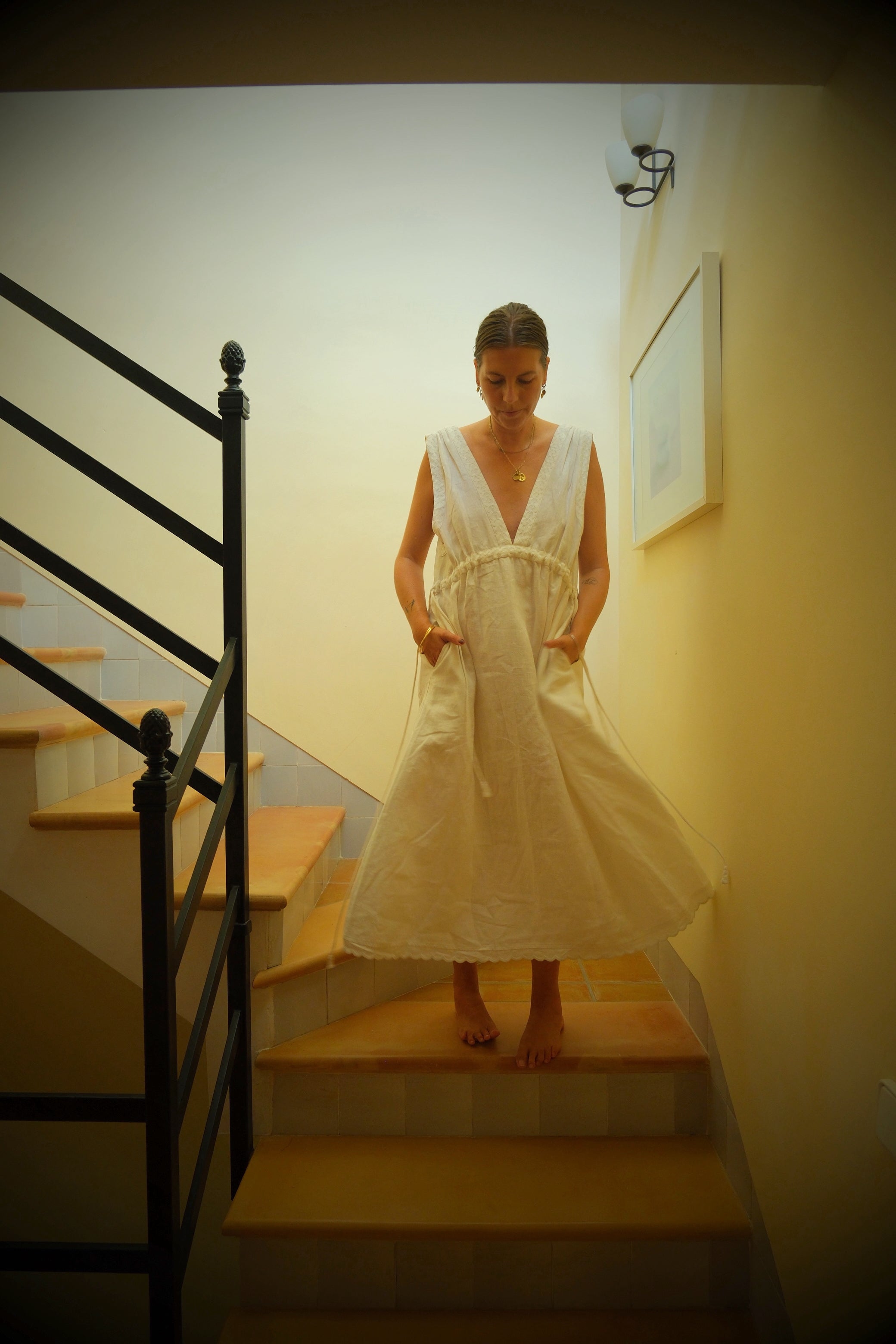 Vivienne Dress White