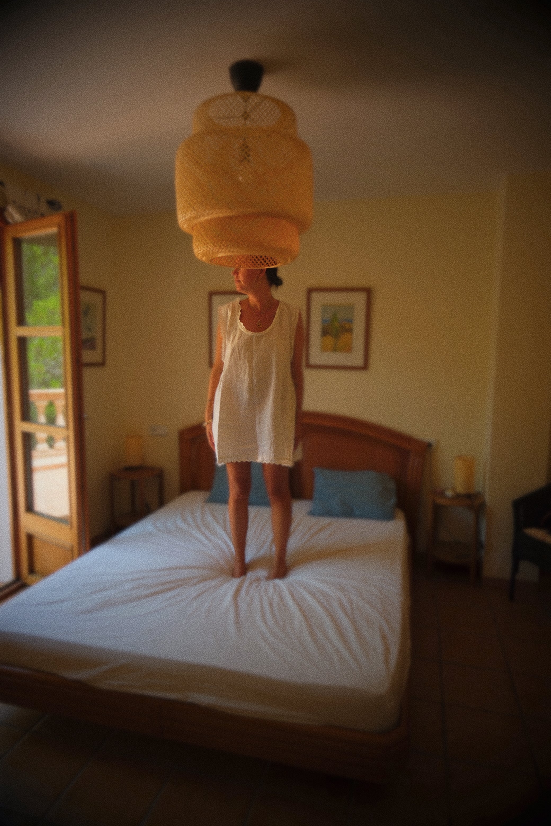 French Heritage Short Slip. White