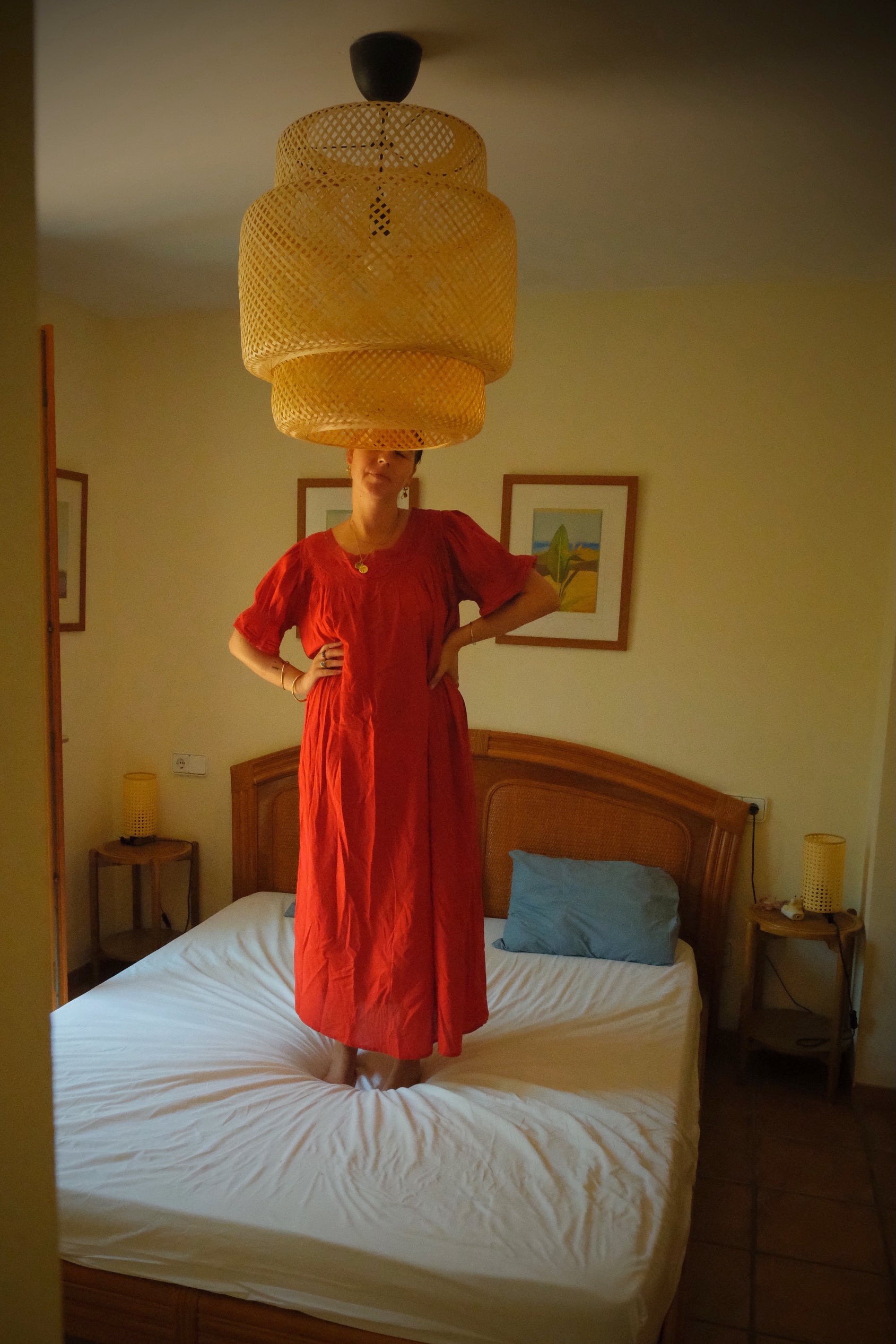 Celine Dress Red