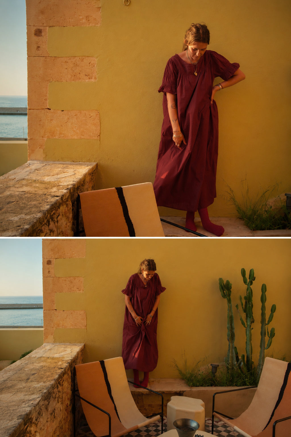 Celine Dress Merlot