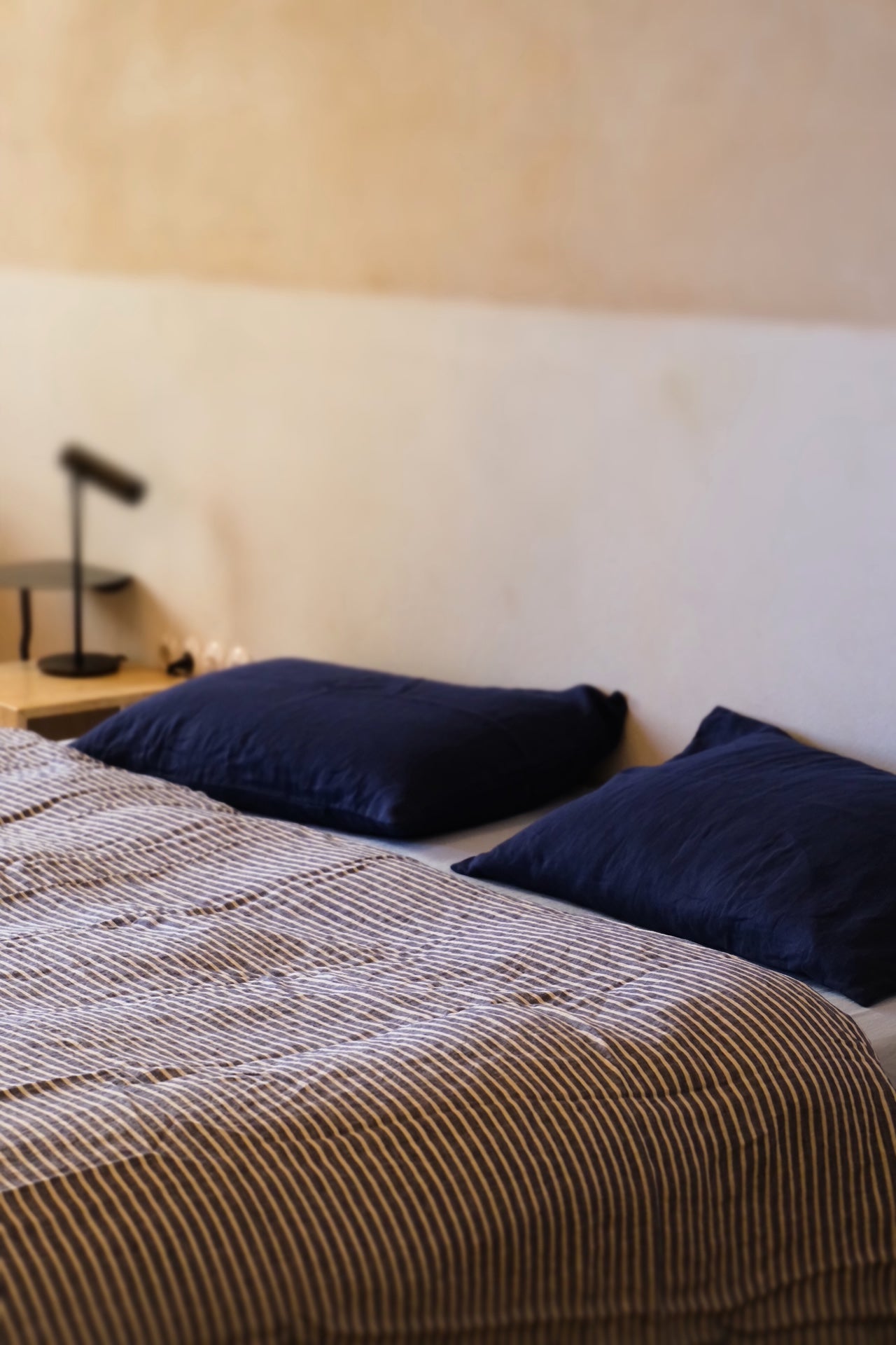 complete bed set. tonal 16 stripe