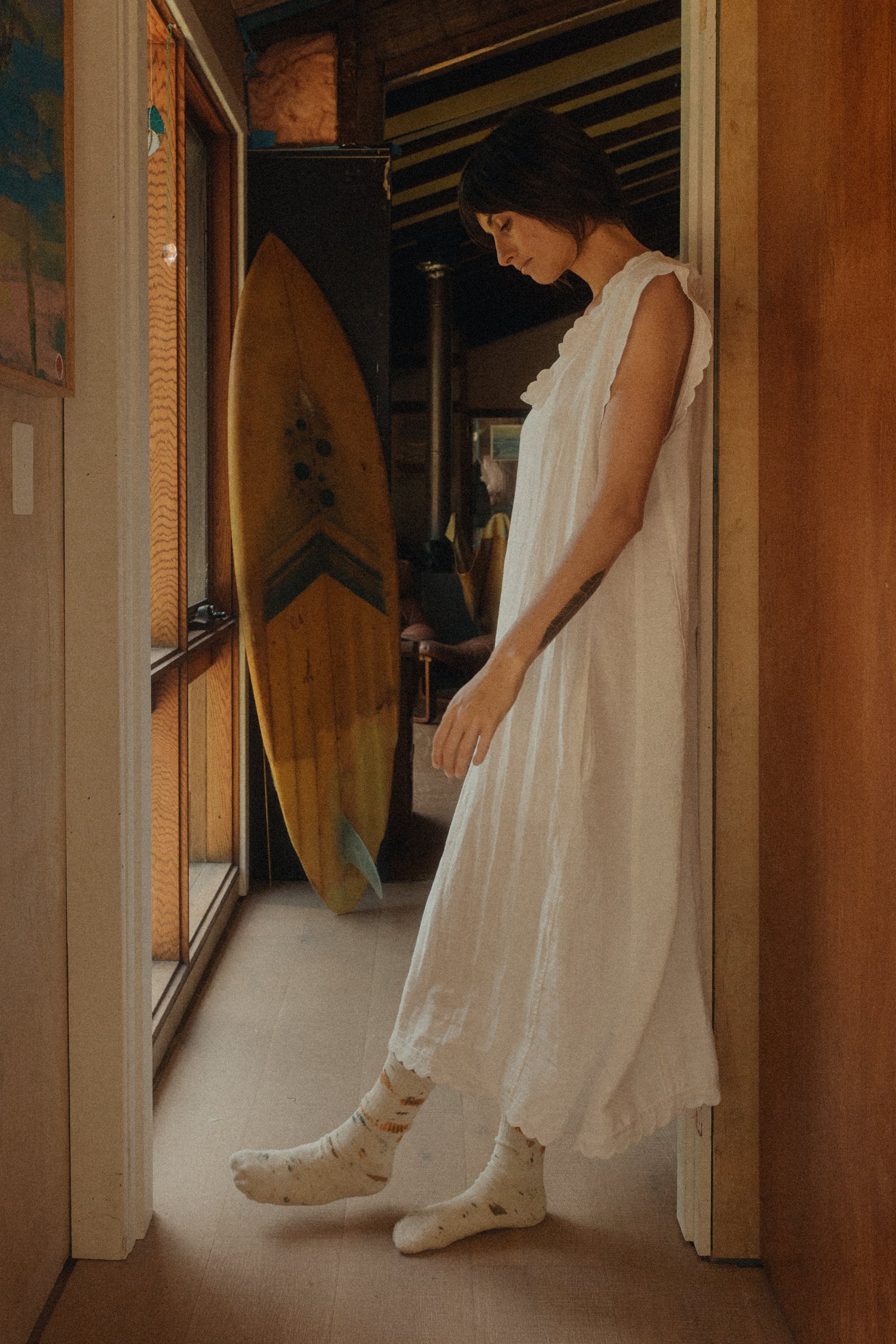 French Heritage Slip. White