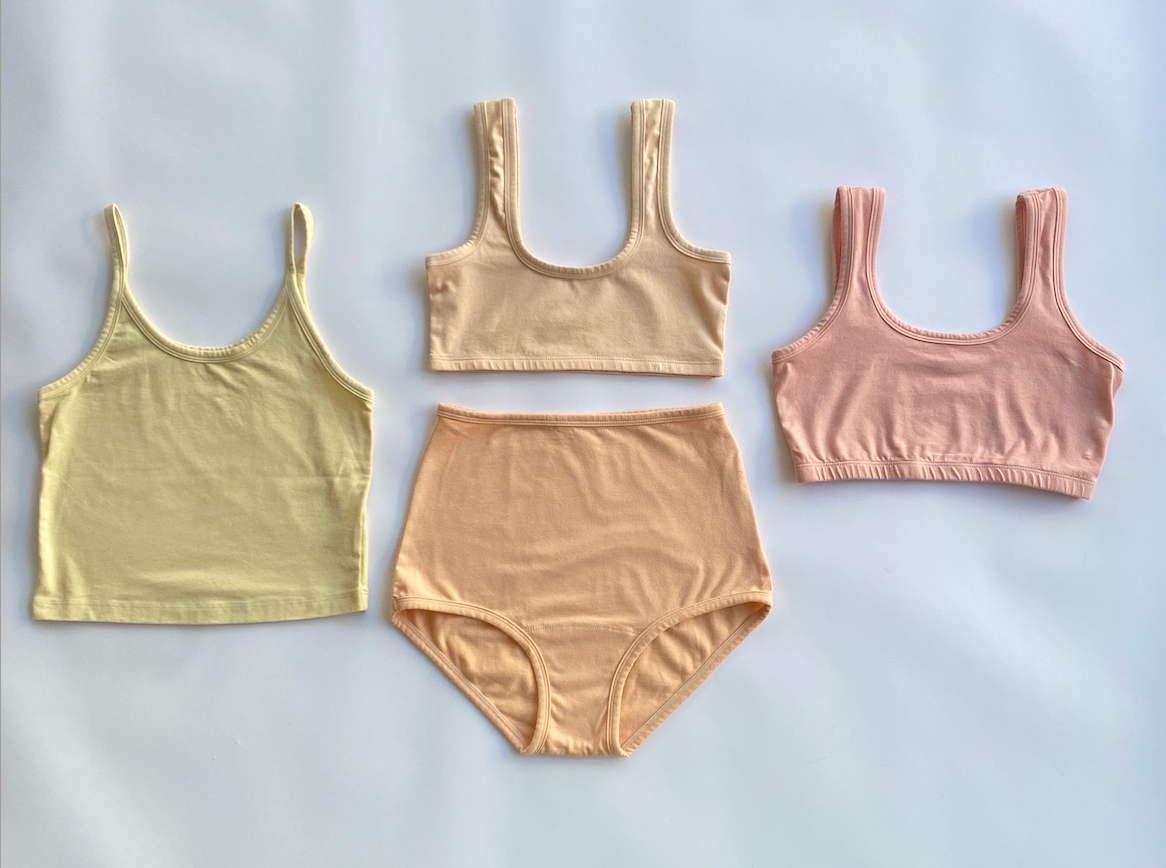 ARQ Wide Strap Bra - apricot